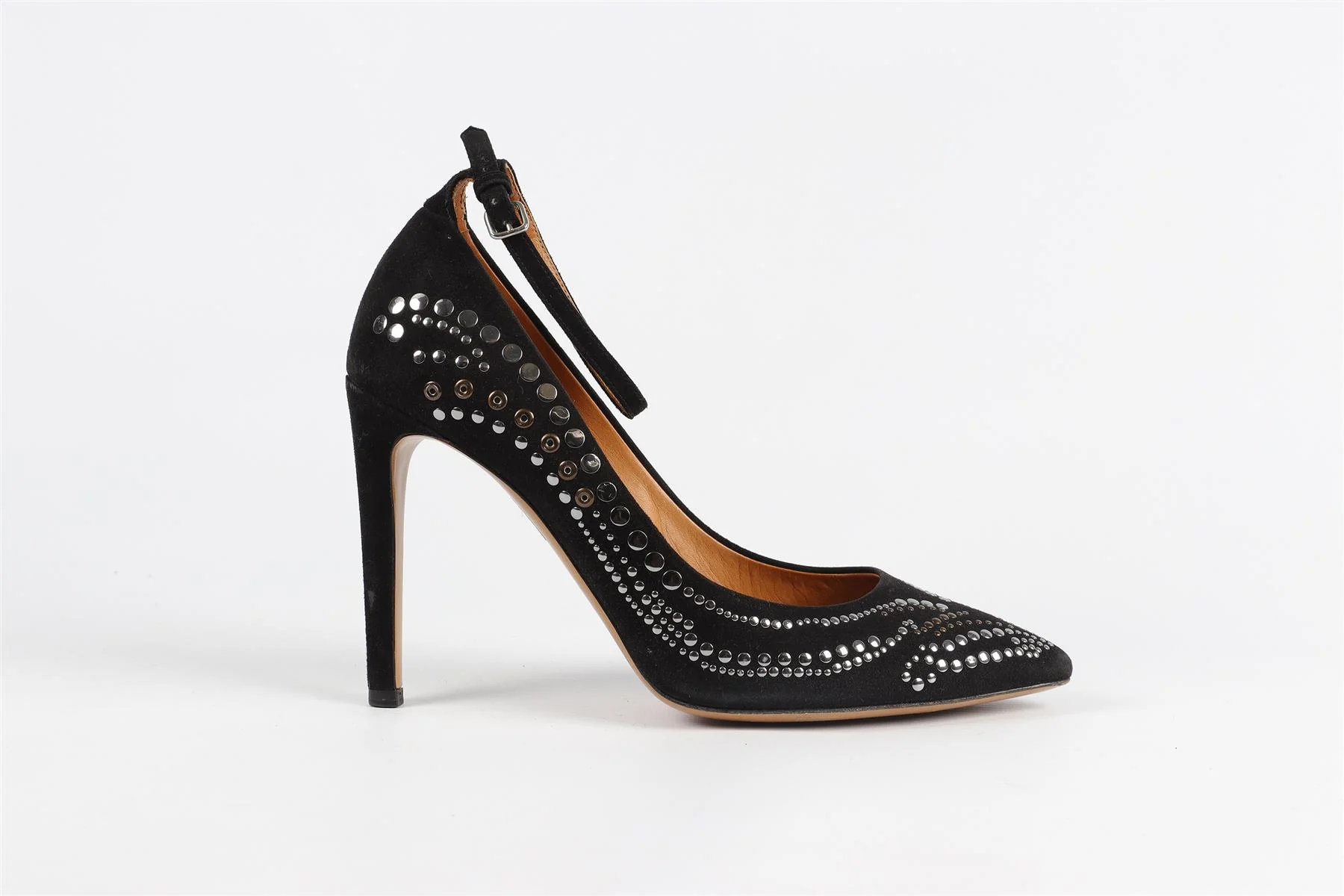 ISABEL MARANT BLACK SUEDE PUMPS EU 39 UK 6 US 9 - Image 2