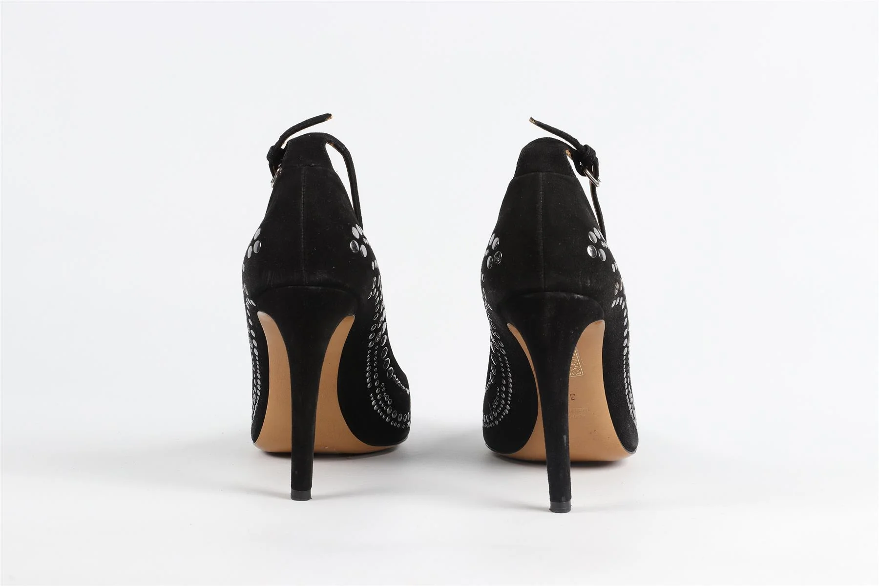 ISABEL MARANT BLACK SUEDE PUMPS EU 39 UK 6 US 9 - Image 5