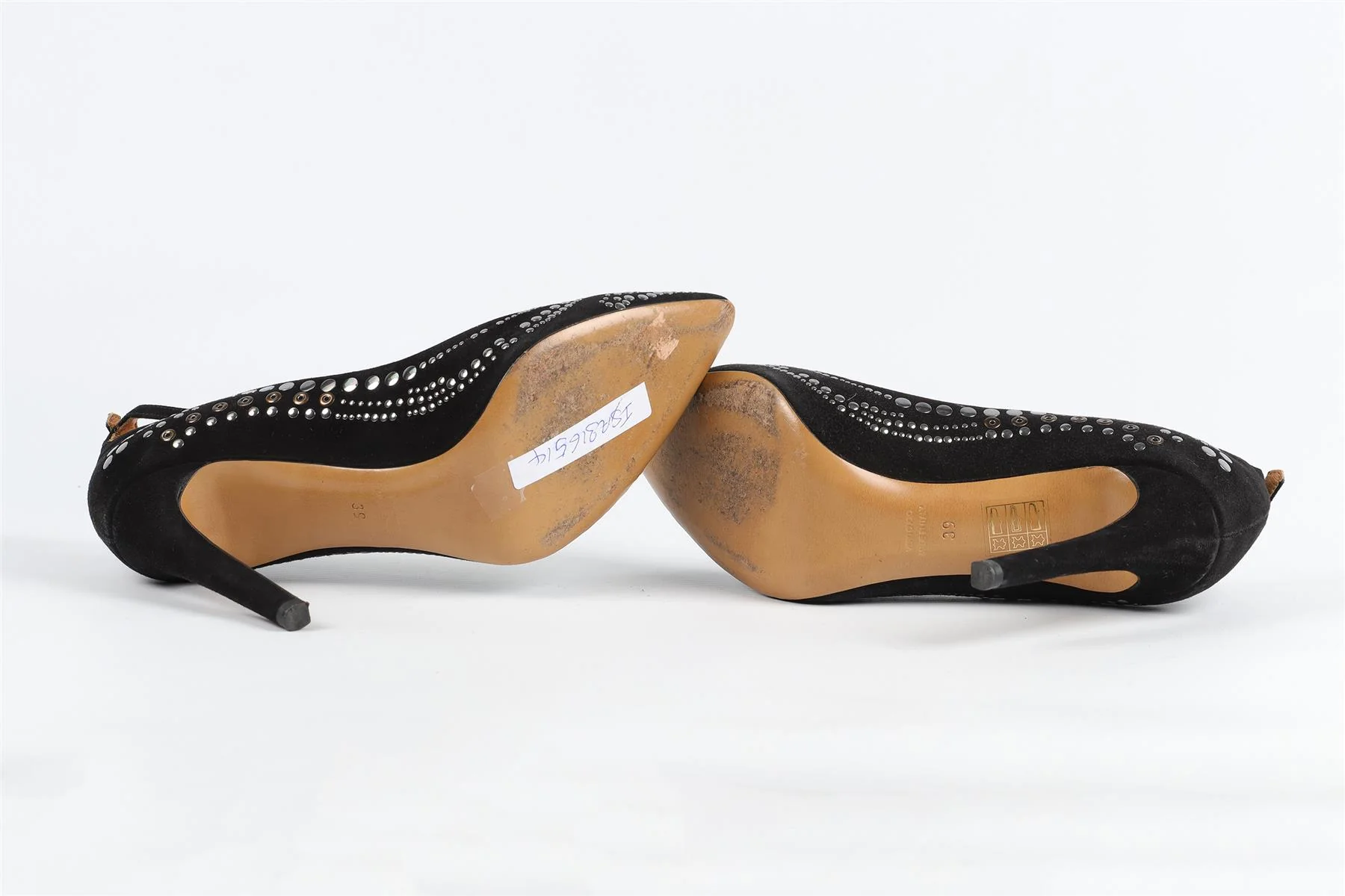 ISABEL MARANT BLACK SUEDE PUMPS EU 39 UK 6 US 9 - Image 6