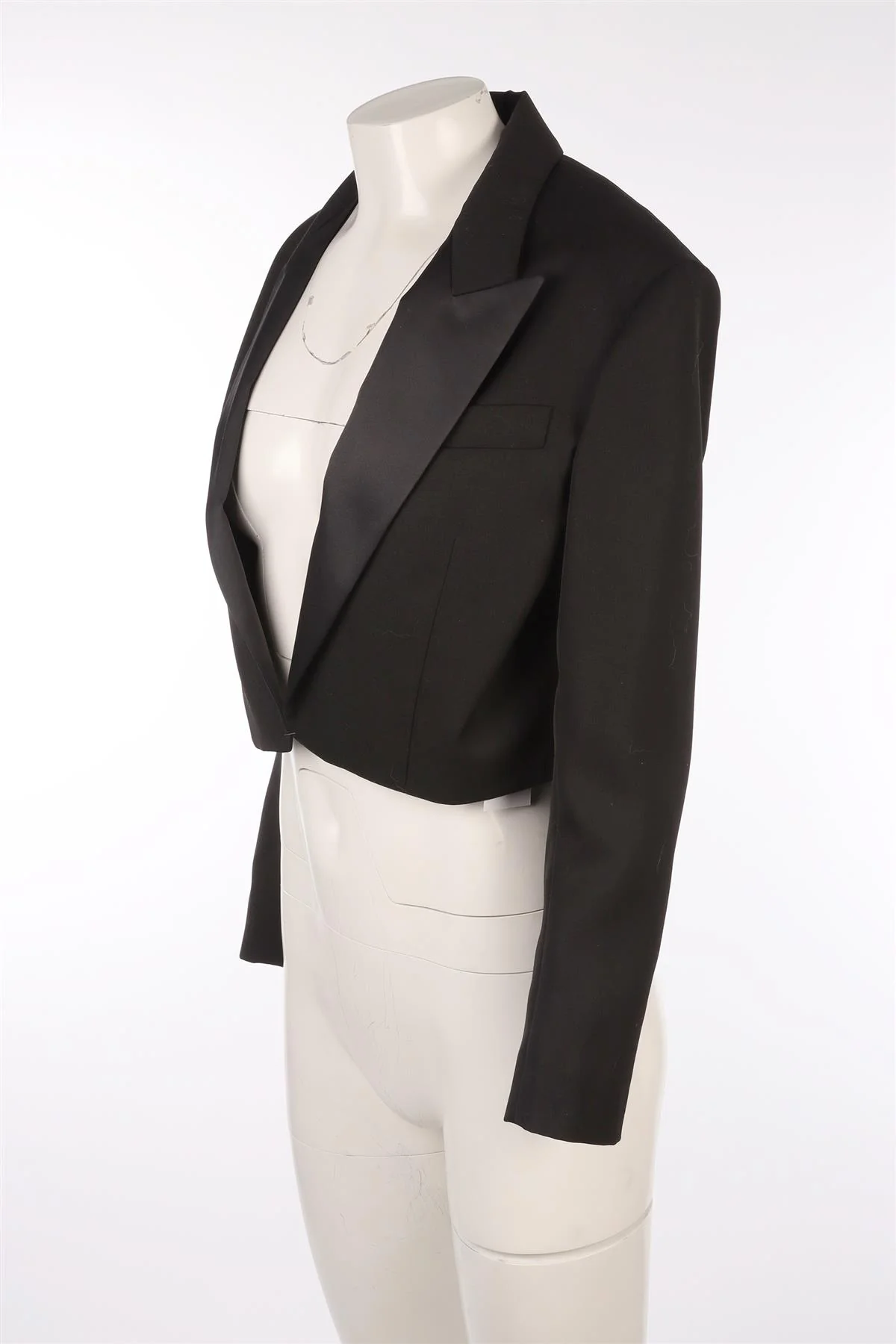 ISABEL MARANT BLACK WOOL BLAZER FR 36 UK 8 - Image 3