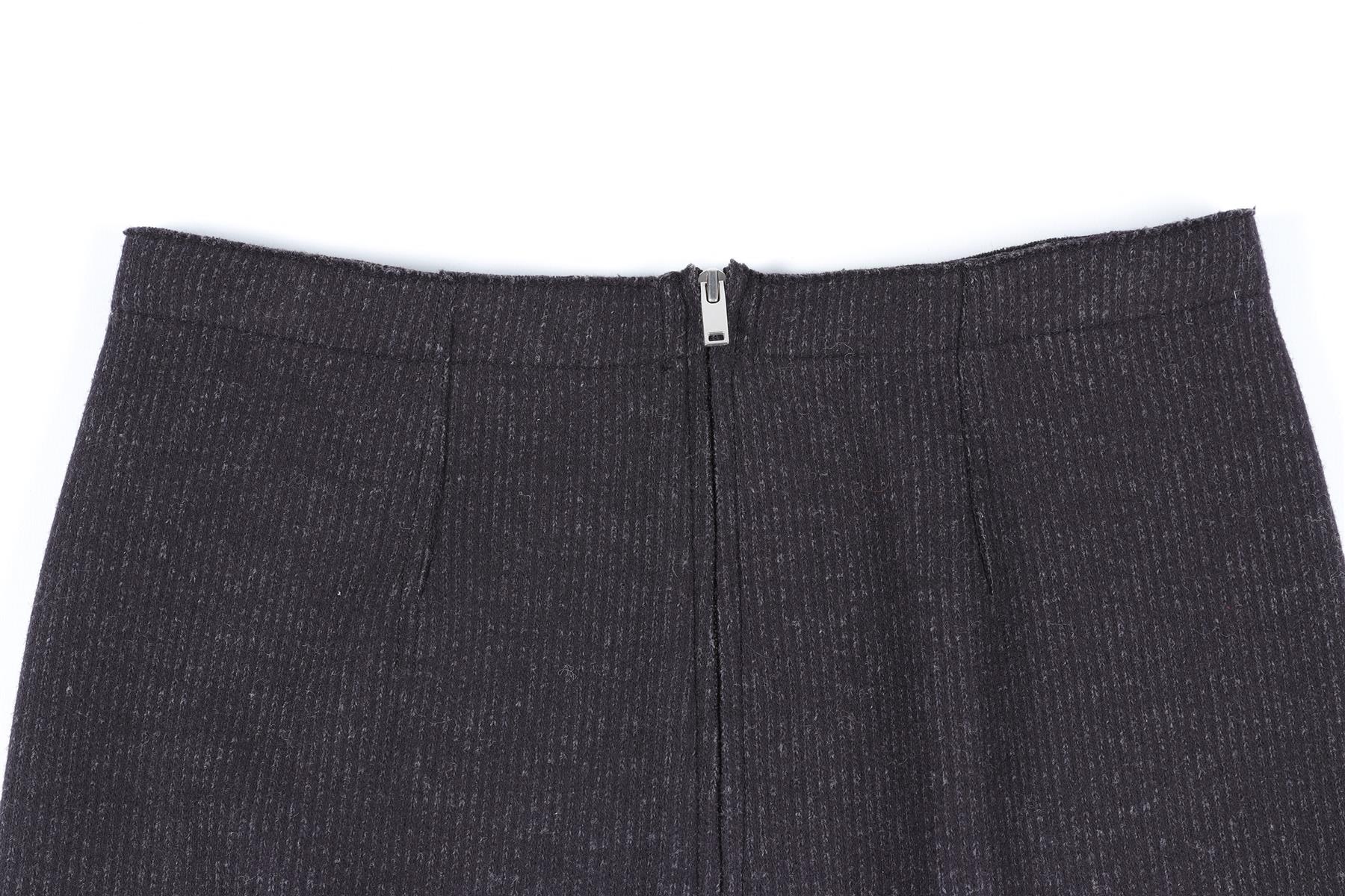 ISABEL MARANT BLACK WOOL MINI SKIRT FR 34 UK 6 - Image 5