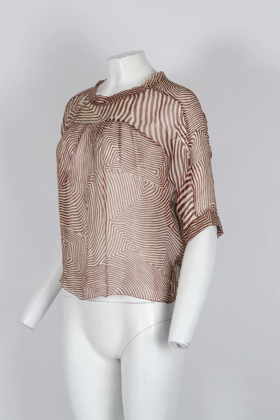 ISABEL MARANT CASHMERE AND SILK BLEND SWEATER FR 34 UK 6 - Image 3