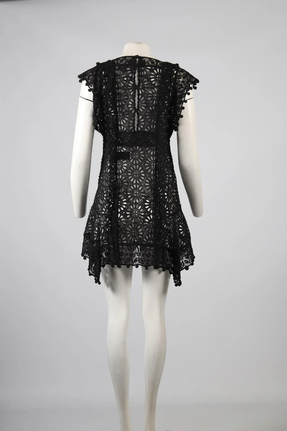 ISABEL MARANT COTTON MINI DRESS FR 36 UK 8 - Image 4