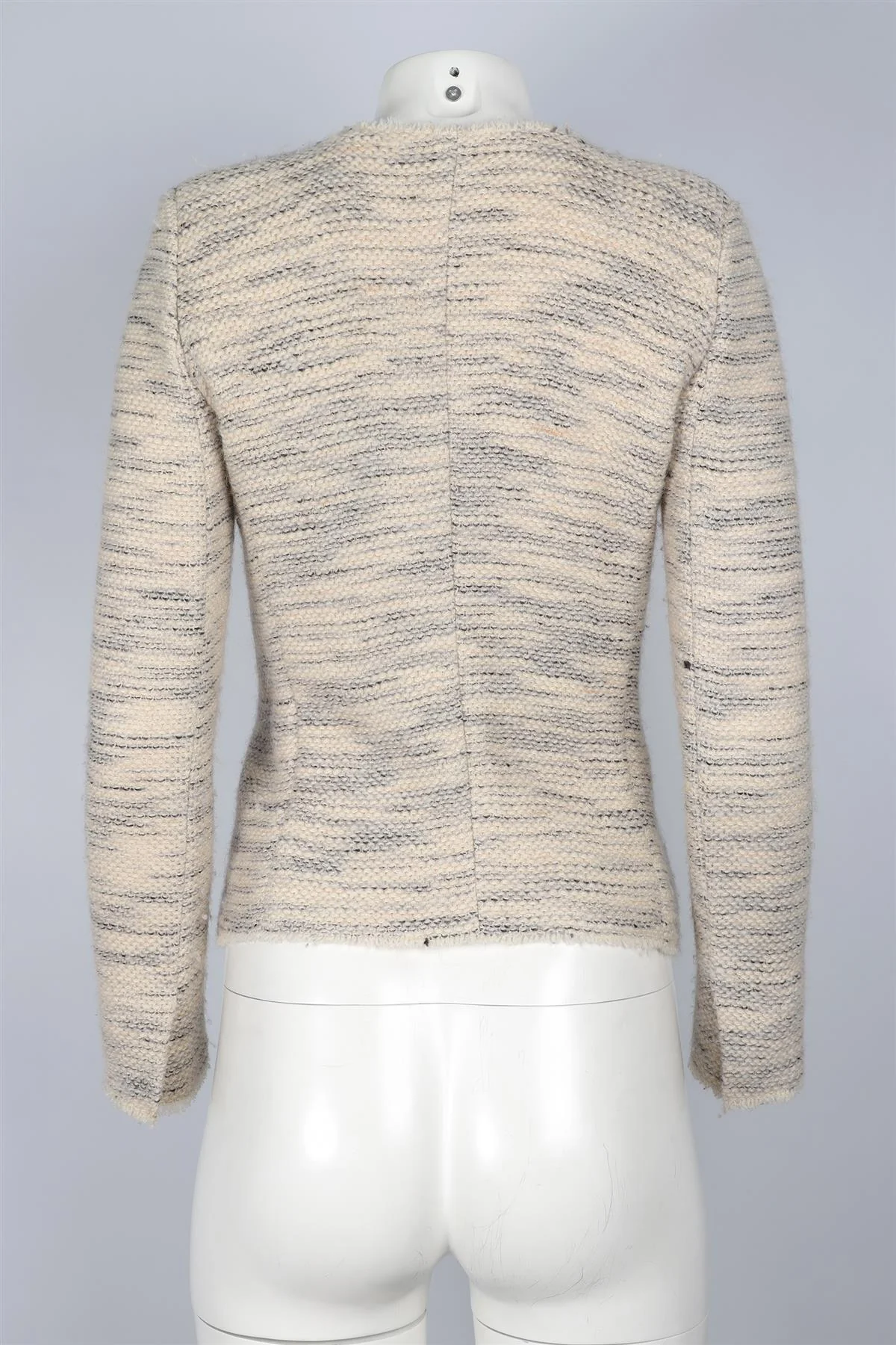 ISABEL MARANT CREAM WOOL JACKET FR 36 UK 8 - Image 4