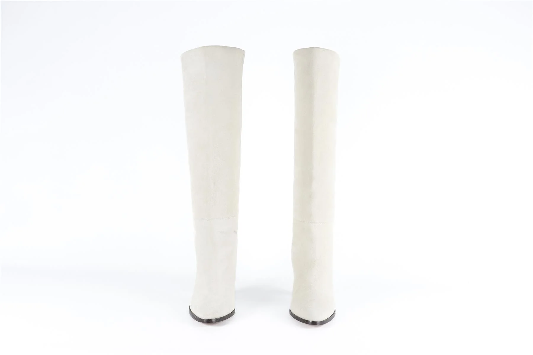 ISABEL MARANT ECRU SUEDE KNEE HIGH BOOTS EU 39 UK 6 US 9 - Image 3