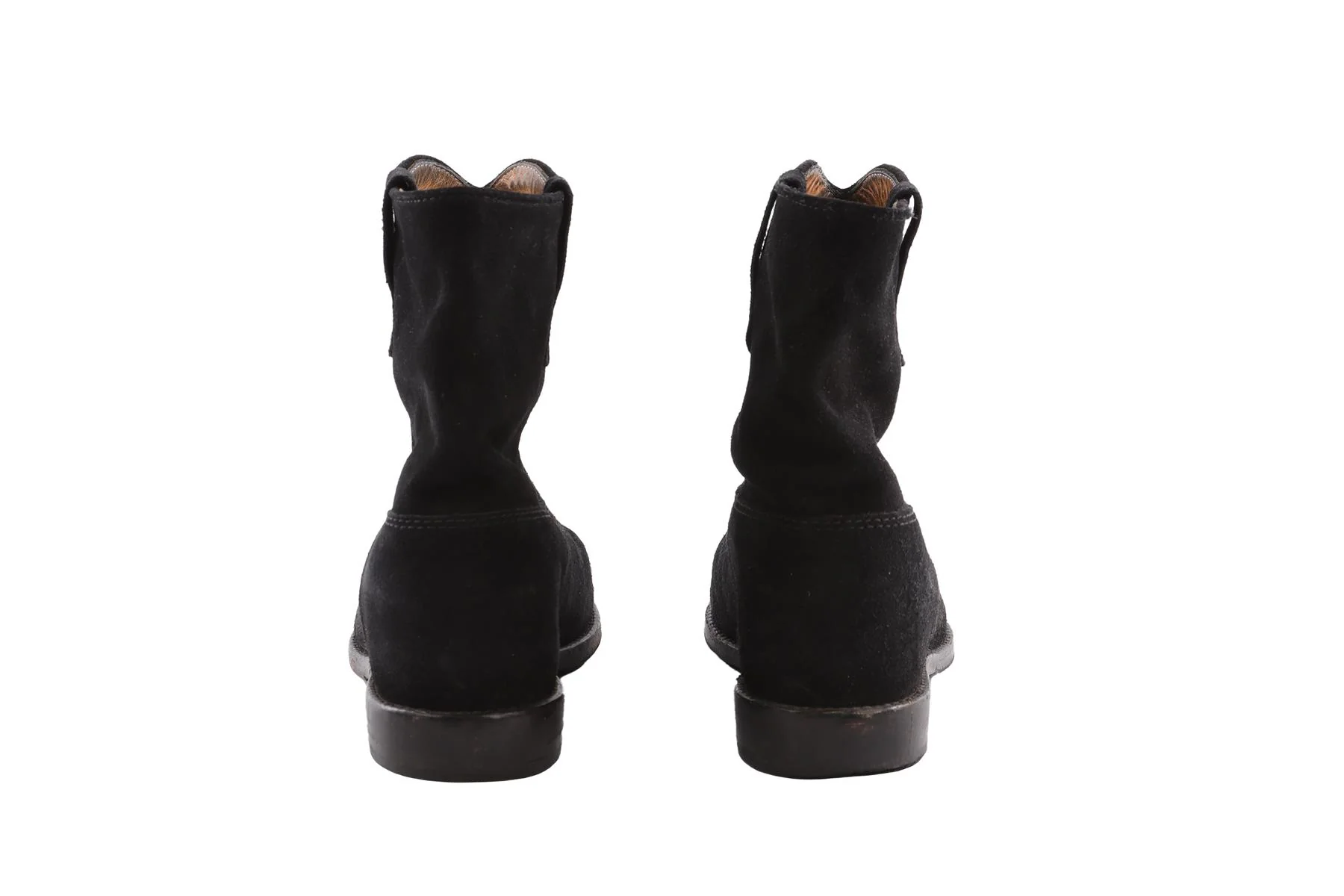 ISABEL MARANT ÉTOILE BLACK SUEDE ANKLE BOOTS EU 39 - Image 5