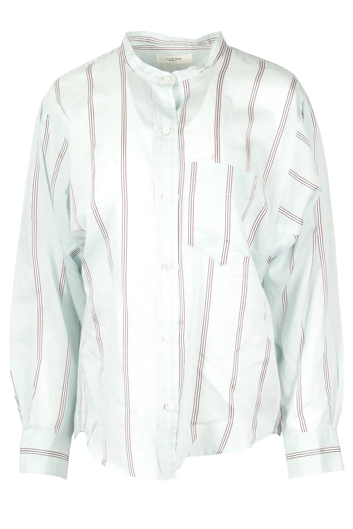 ISABEL MARANT ÉTOILE BLUE COTTON SHIRT FR 34 UK 6 - Image 5