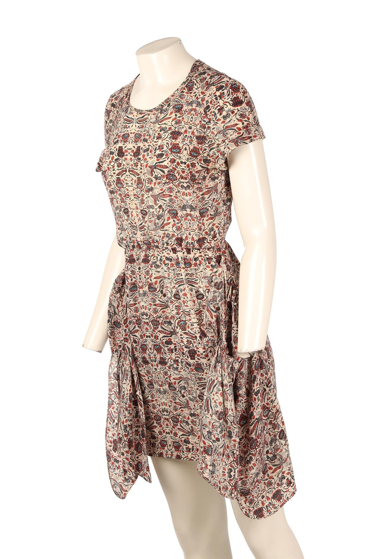 ISABEL MARANT ÉTOILE MULTI SILK MINI DRESS FR 36 UK 8 - Image 3