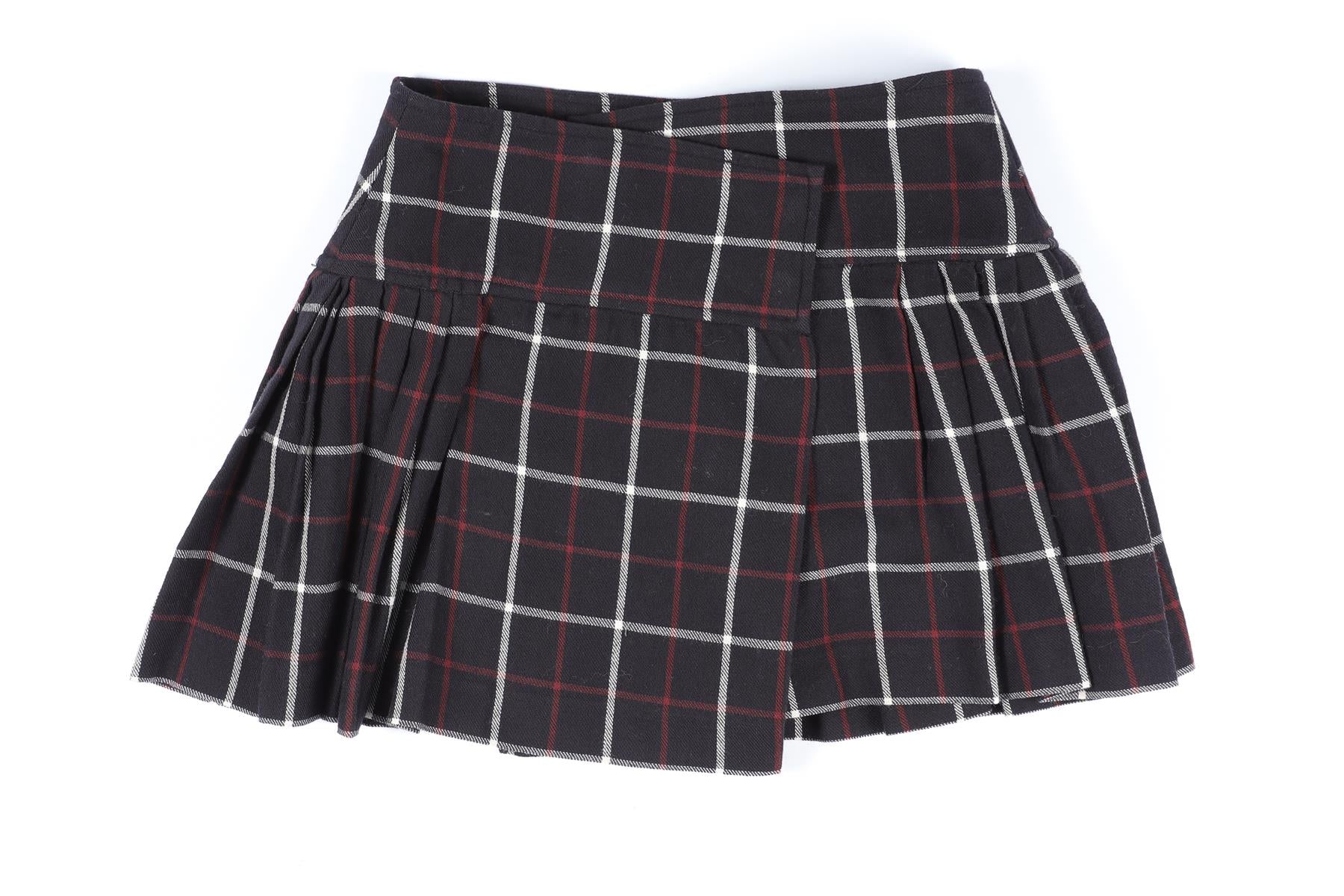 ISABEL MARANT ÉTOILE NAVY WOOL MINI SKIRT FR 36 UK 8 - Image 2