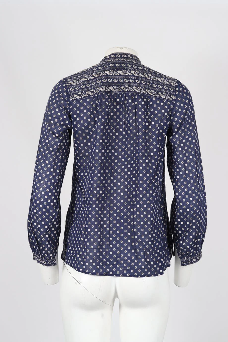 ISABEL MARANT ÉTOILE PRINTED COTTON TOP FR 34 UK 6 - Image 4