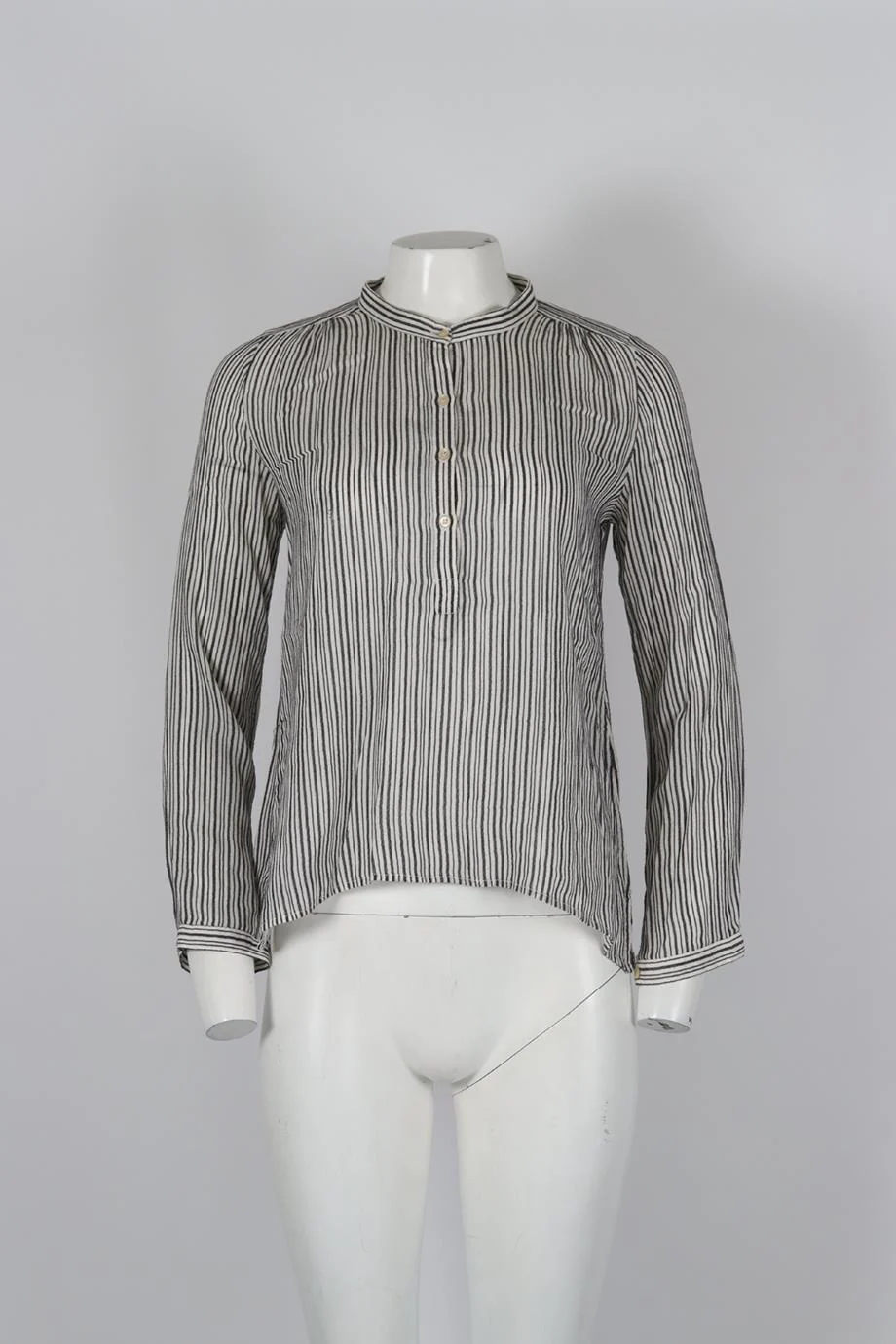 ISABEL MARANT ÉTOILE STRIPED COTTON TOP FR 36 UK 8 - Image 2