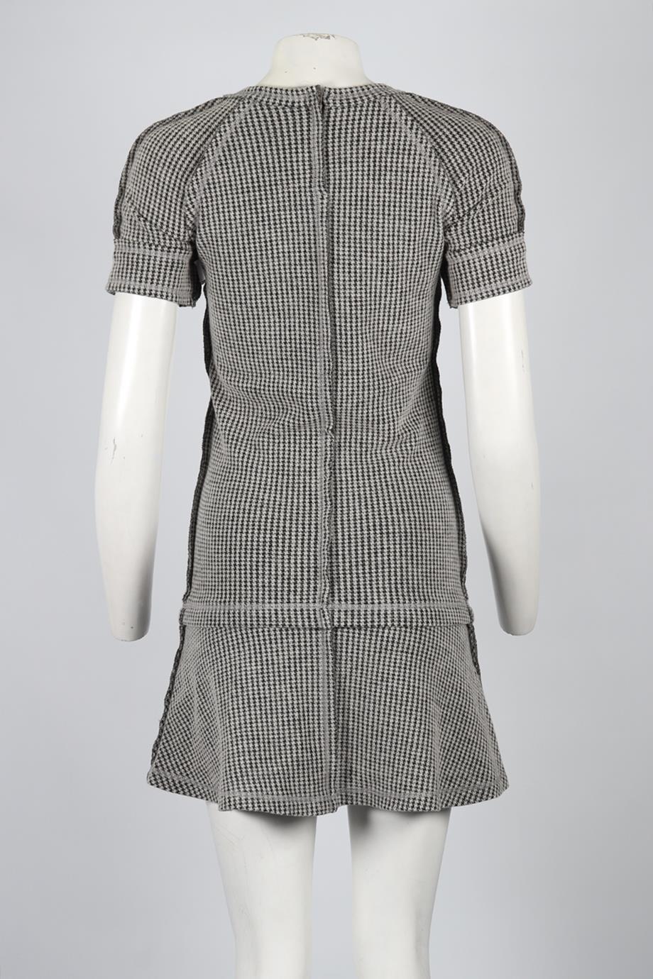 ISABEL MARANT ÉTOILE WOOL BLEND MINI DRESS FR 40 UK 12 - Image 4