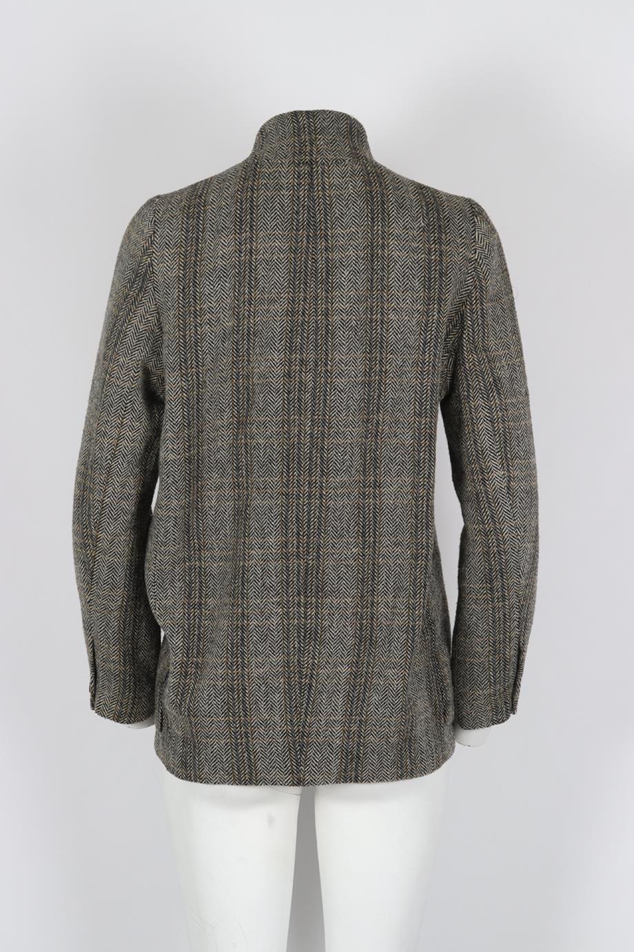 ISABEL MARANT ÉTOILE WOOL TWEED JACKET FR 34 UK 6 - Image 4