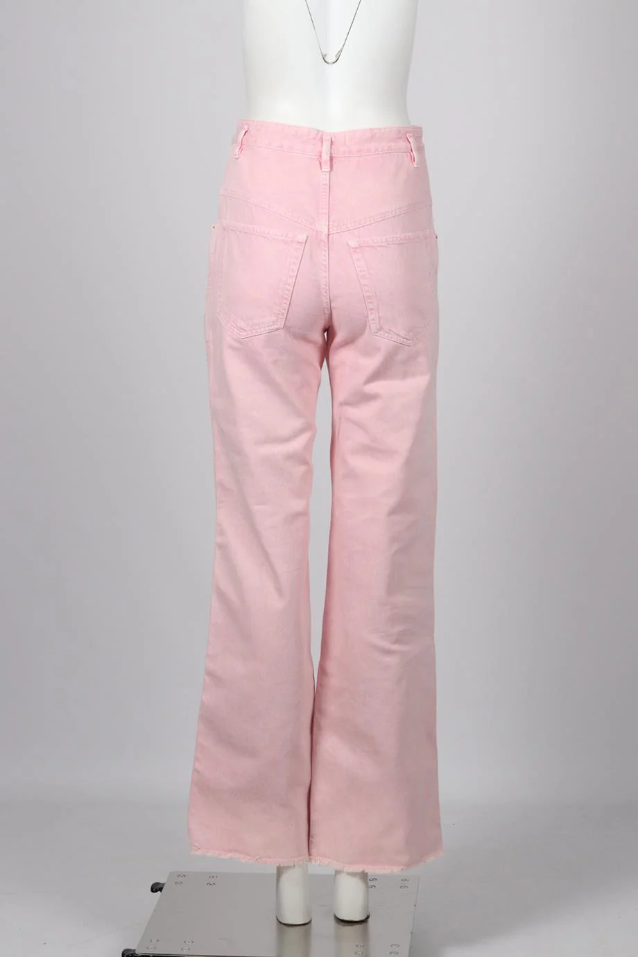 ISABEL MARANT HIGH LEG STRAIGHT LEG JEANS FR 36 UK 8 - Image 4