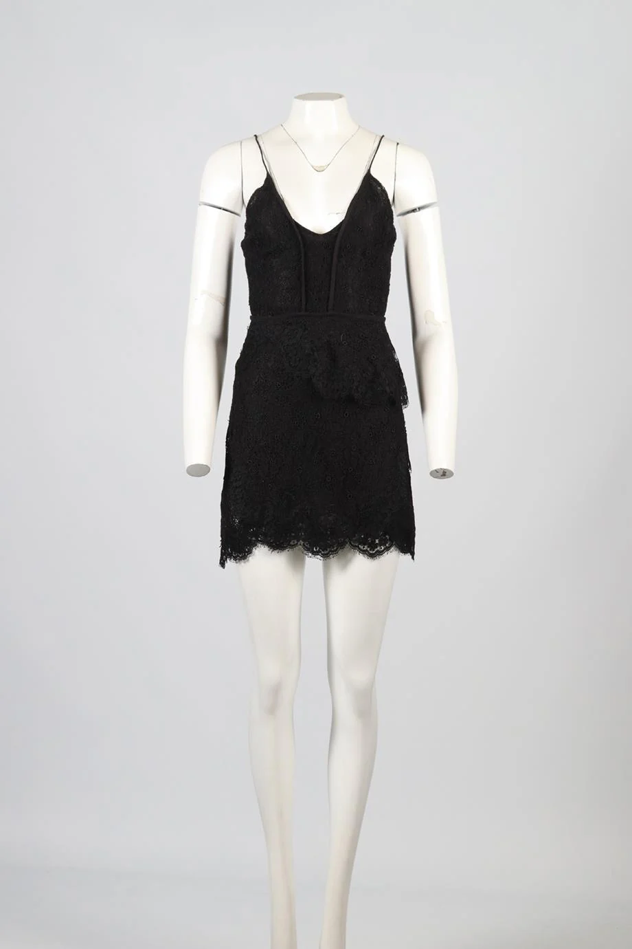 ISABEL MARANT LACE MINI DRESS FR 38 UK 10 - Image 2
