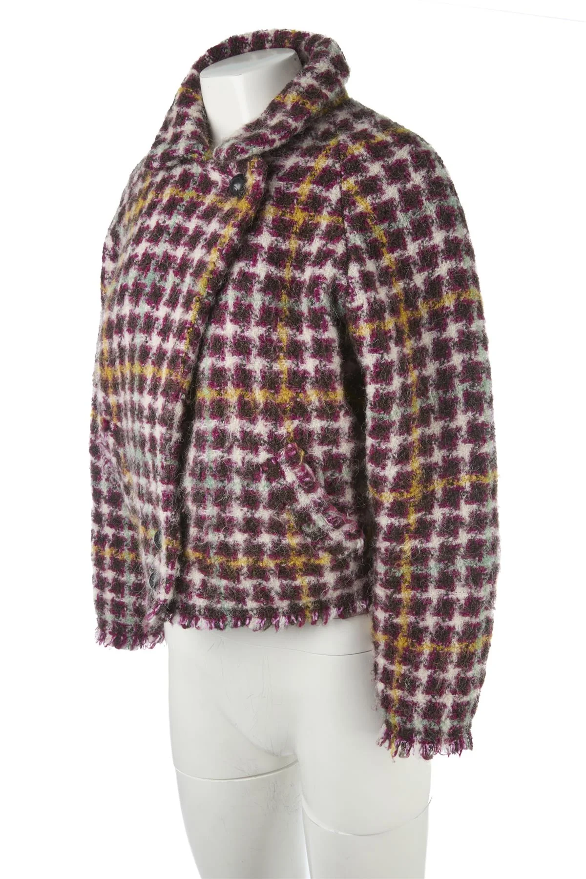 ISABEL MARANT MULTI WOOL JACKET FR 34 UK 6 - Image 3