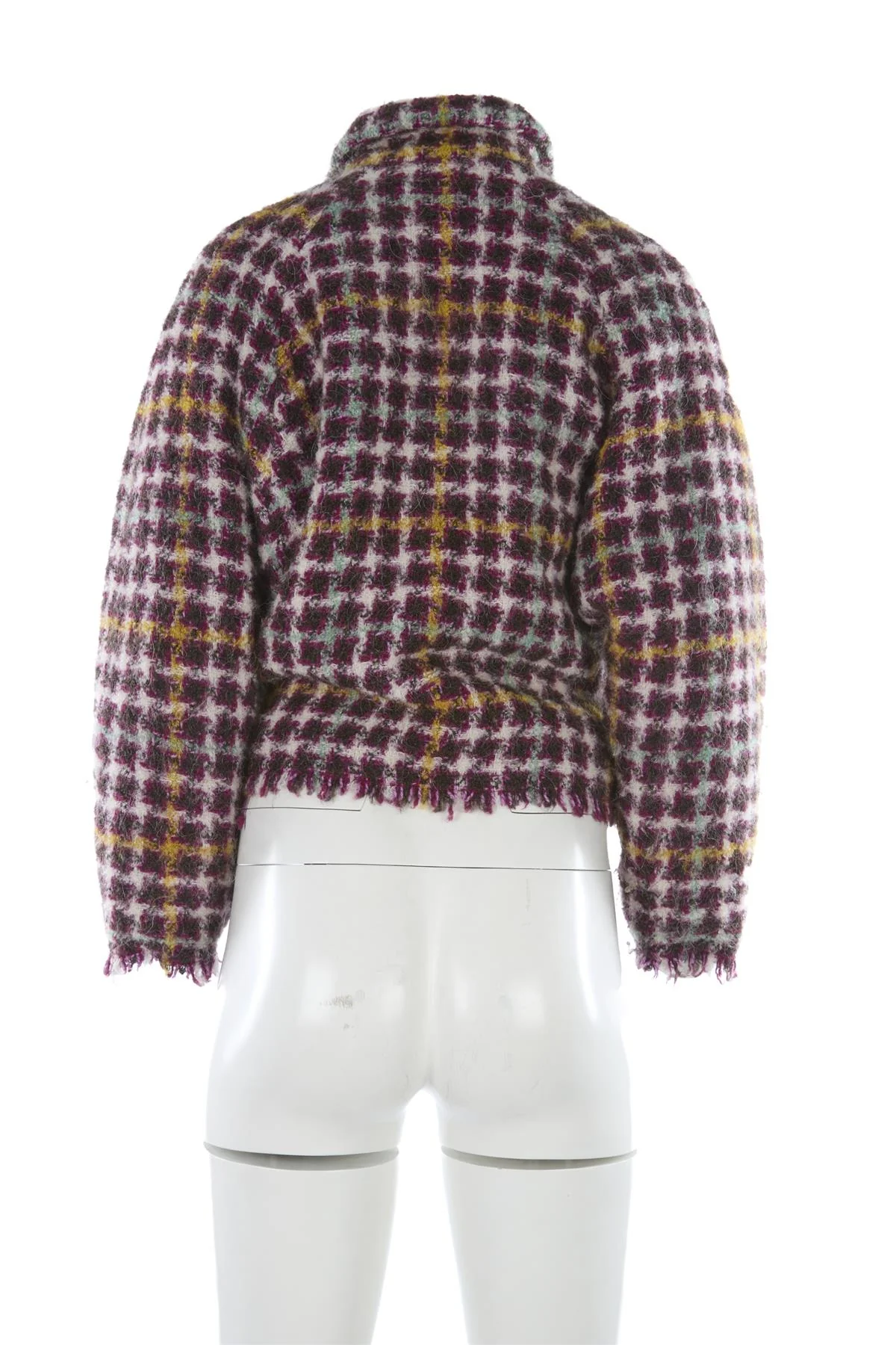 ISABEL MARANT MULTI WOOL JACKET FR 34 UK 6 - Image 4