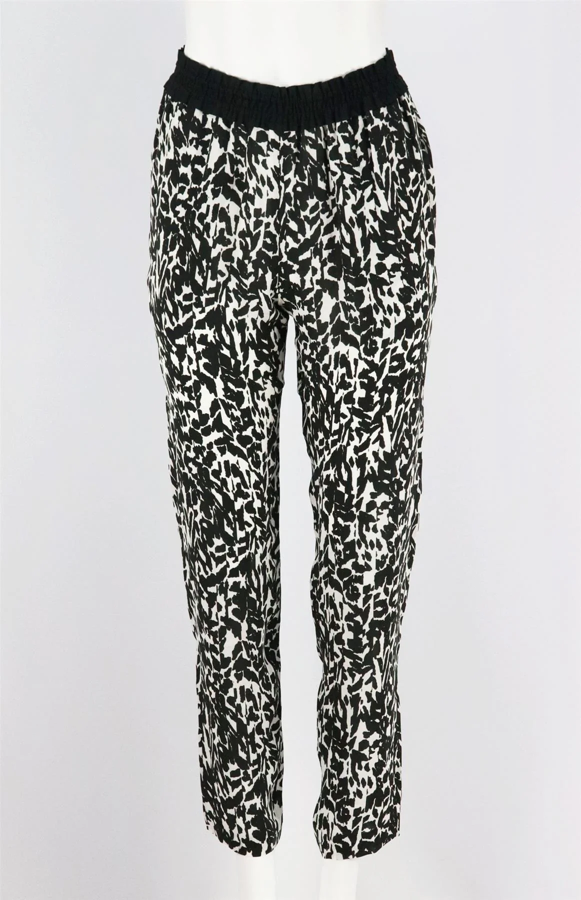 ISABEL MARANT MUSK LEOPARD PRINT SILK CHIFFON PANTS FR 38 UK 10 - Image 2