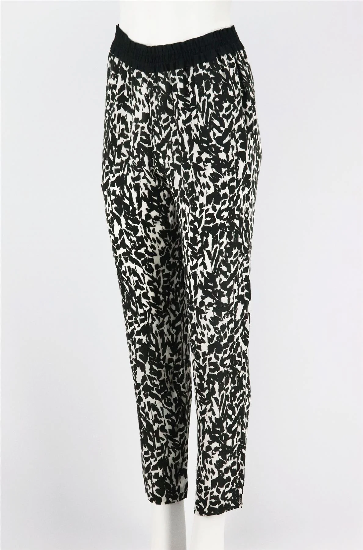 ISABEL MARANT MUSK LEOPARD PRINT SILK CHIFFON PANTS FR 38 UK 10 - Image 3