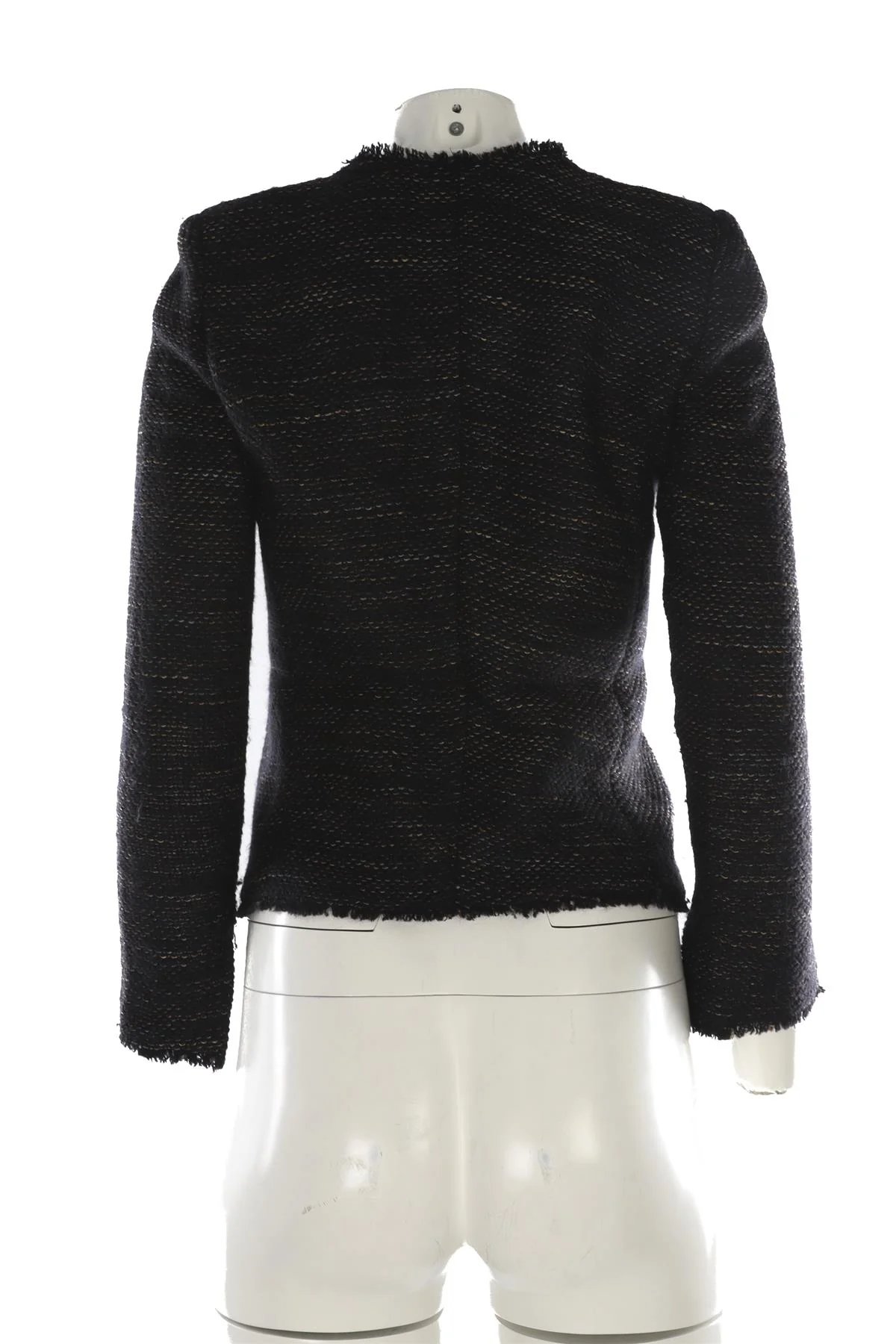 ISABEL MARANT NAVY WOOL JACKET FR 36 UK 8 - Image 4