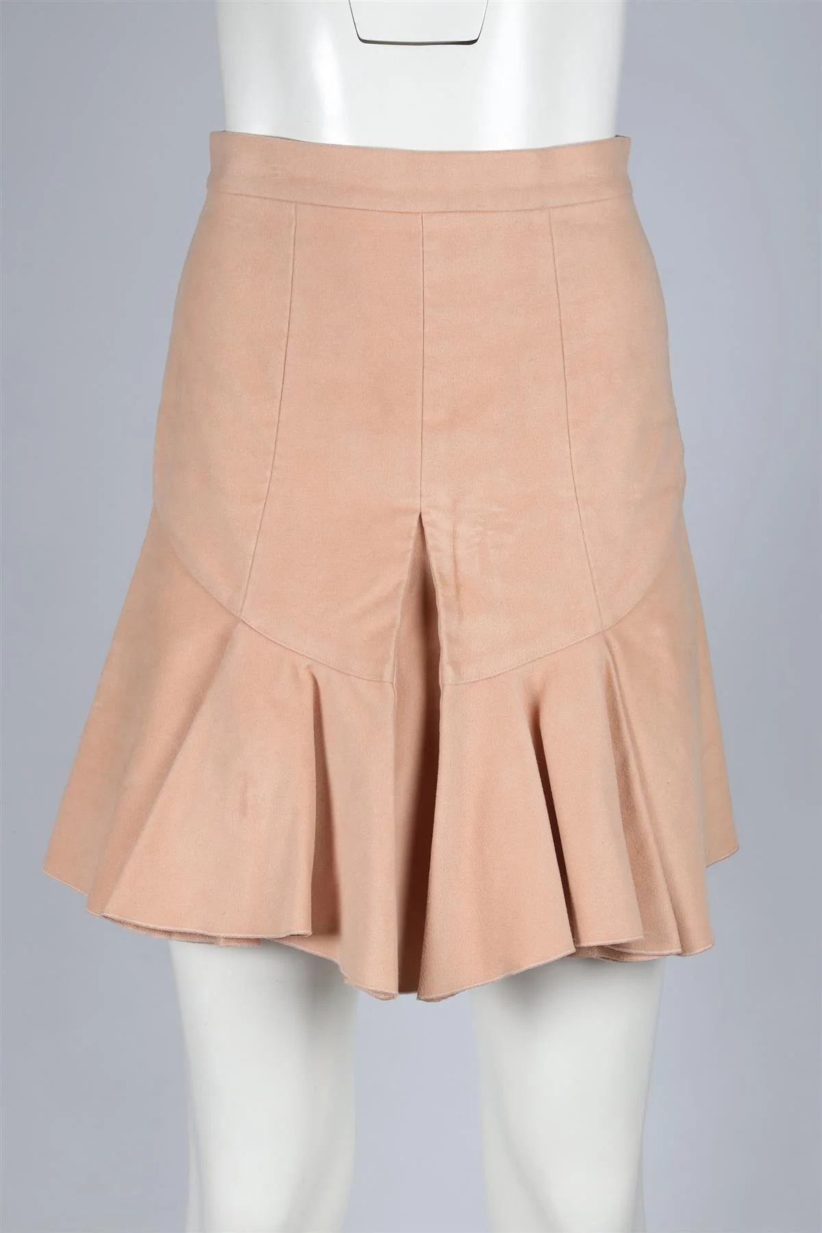 ISABEL MARANT NUDE COTTON MINI SKIRT FR 36 UK 8 - Image 2