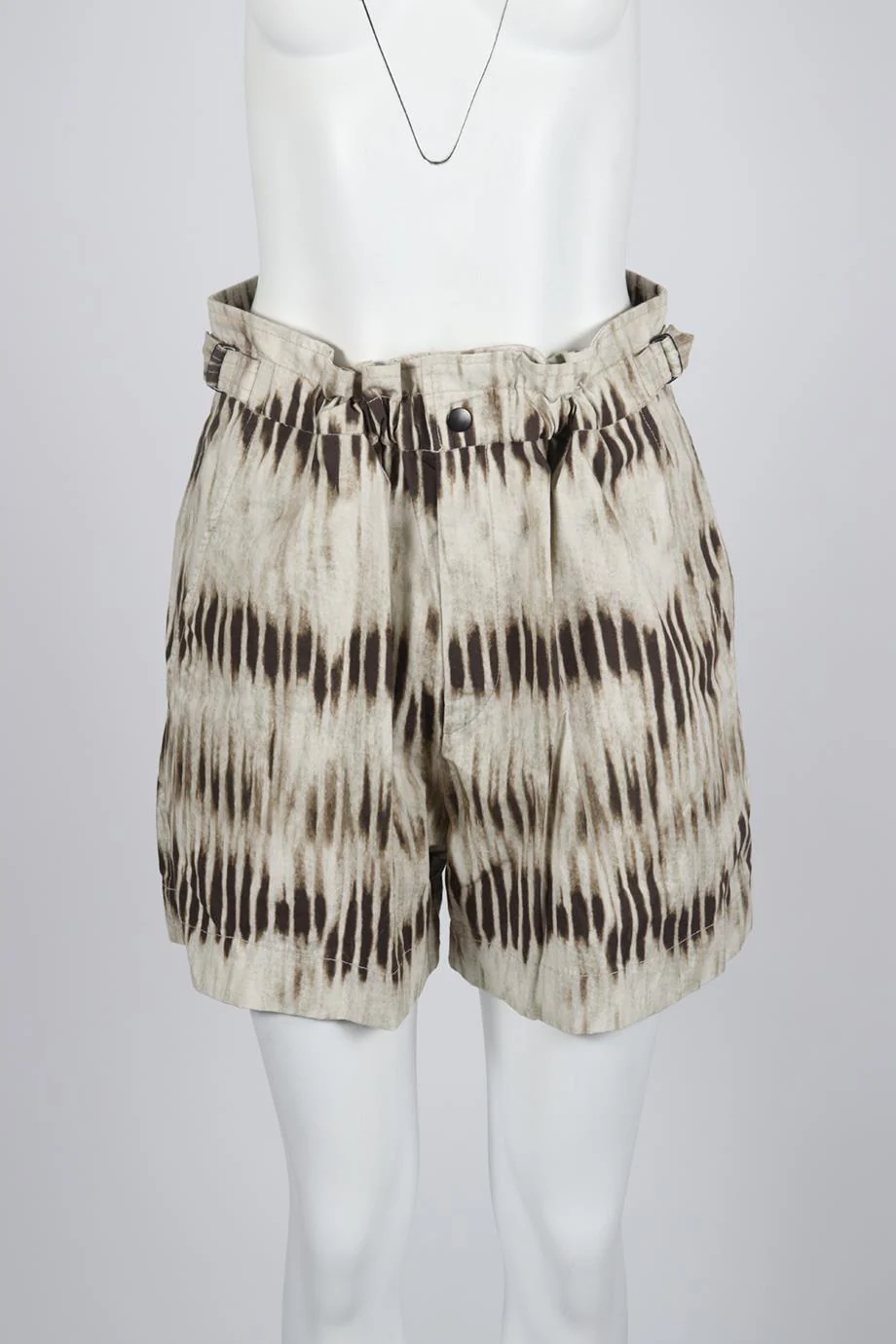 ISABEL MARANT PRINTED COTTON SHORTS FR 40 UK 12 - Image 2