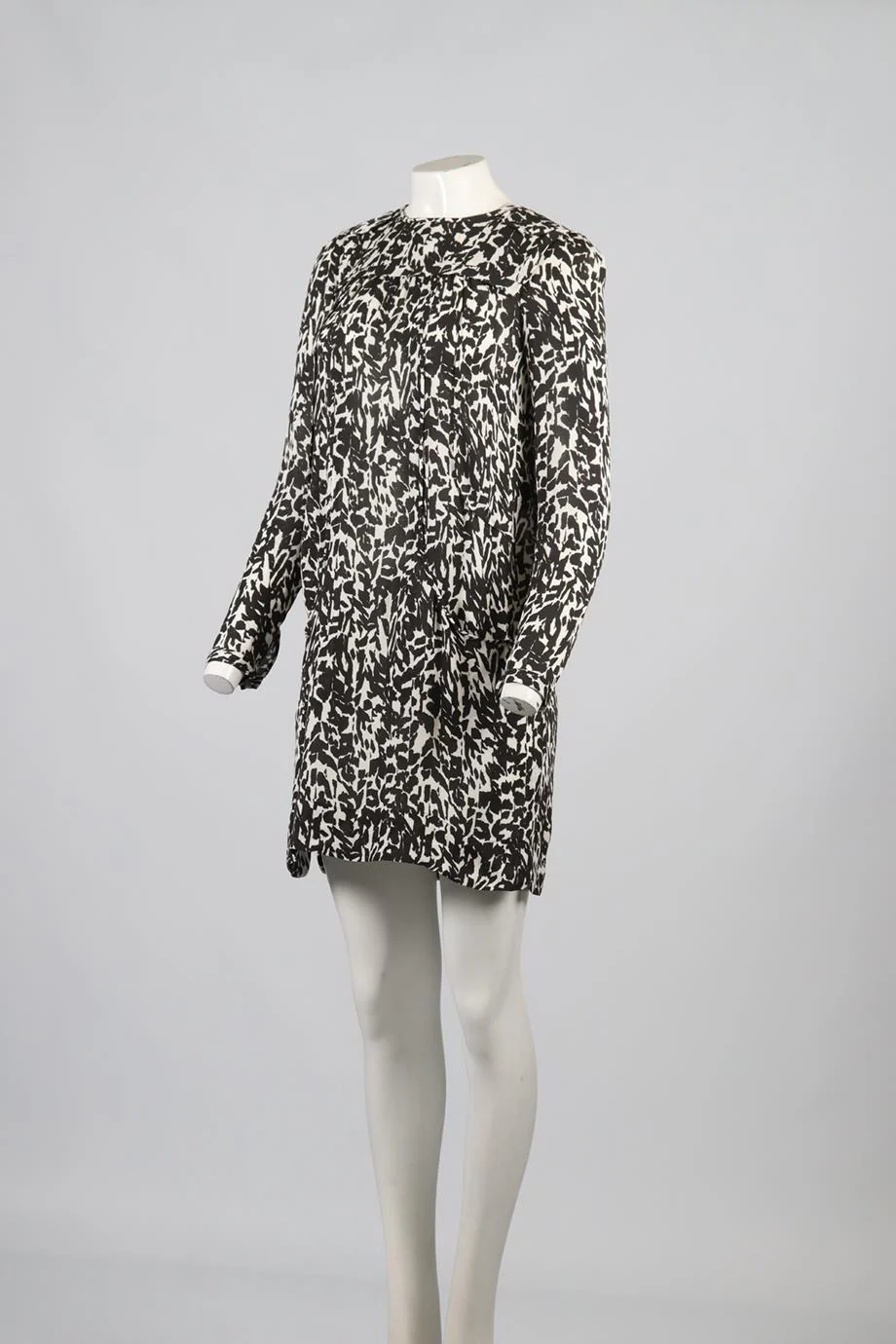 ISABEL MARANT SILK MINI DRESS FR 38 UK 10 - Image 3