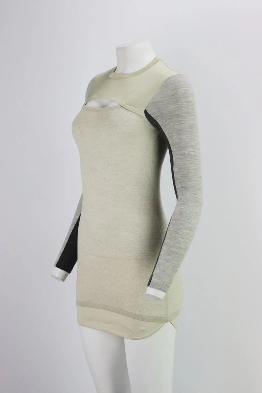 ISABEL MARANT WOOL BLEND MINI DRESS MEDIUM - Image 3