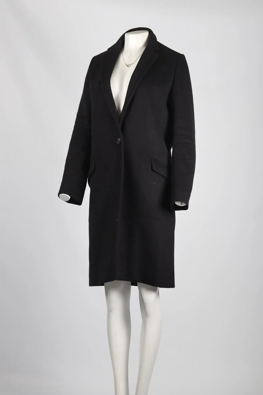 ISABEL MARANT WOOL COAT FR 38 UK 10 - Image 3