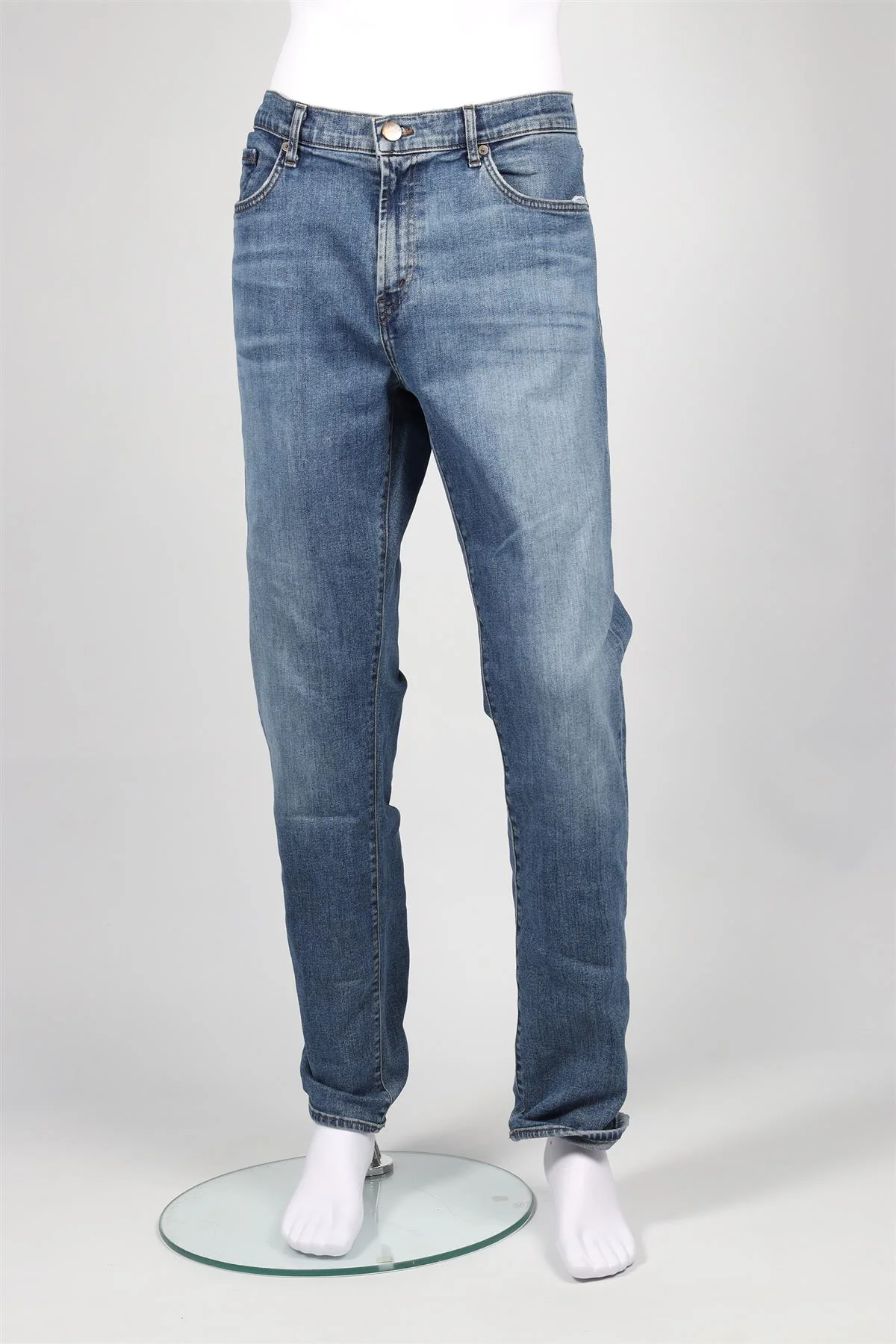 J BRAND BLUE MEN'S STRAIGHT LEG JEANS W38 - Image 2