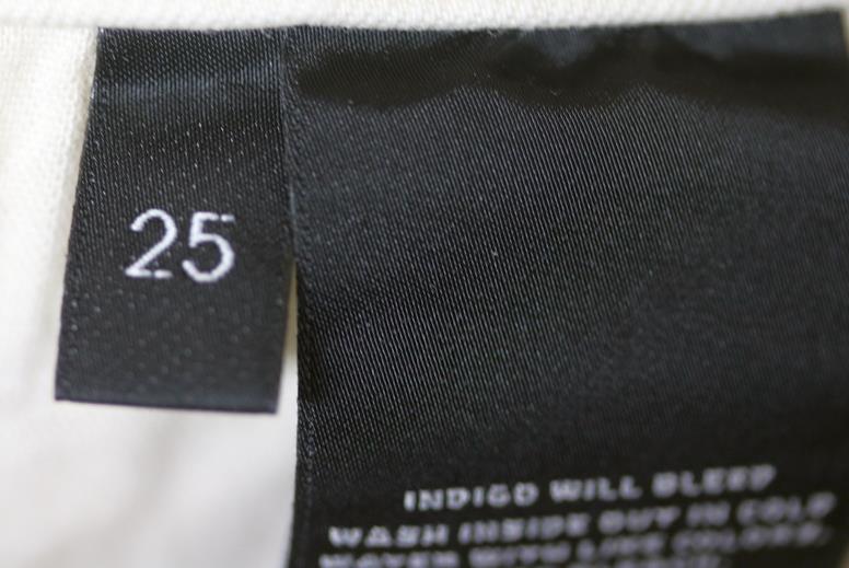 J BRAND CROPPED RAIL MID RISE SKINNY JEANS IN TROPEZ W25 UK 6/8 - Image 7
