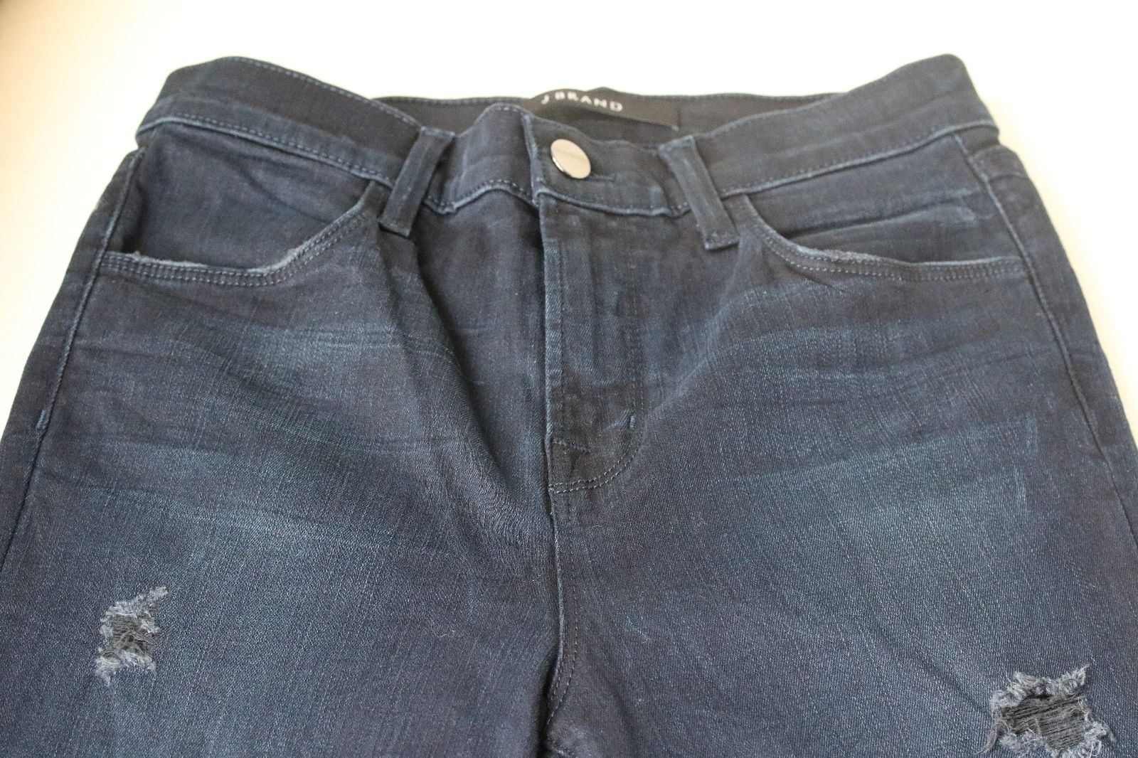 J BRAND MARIA SKINNY HIGH-RISE JEANS IN SANCTITY W26 UK 8 - Image 4