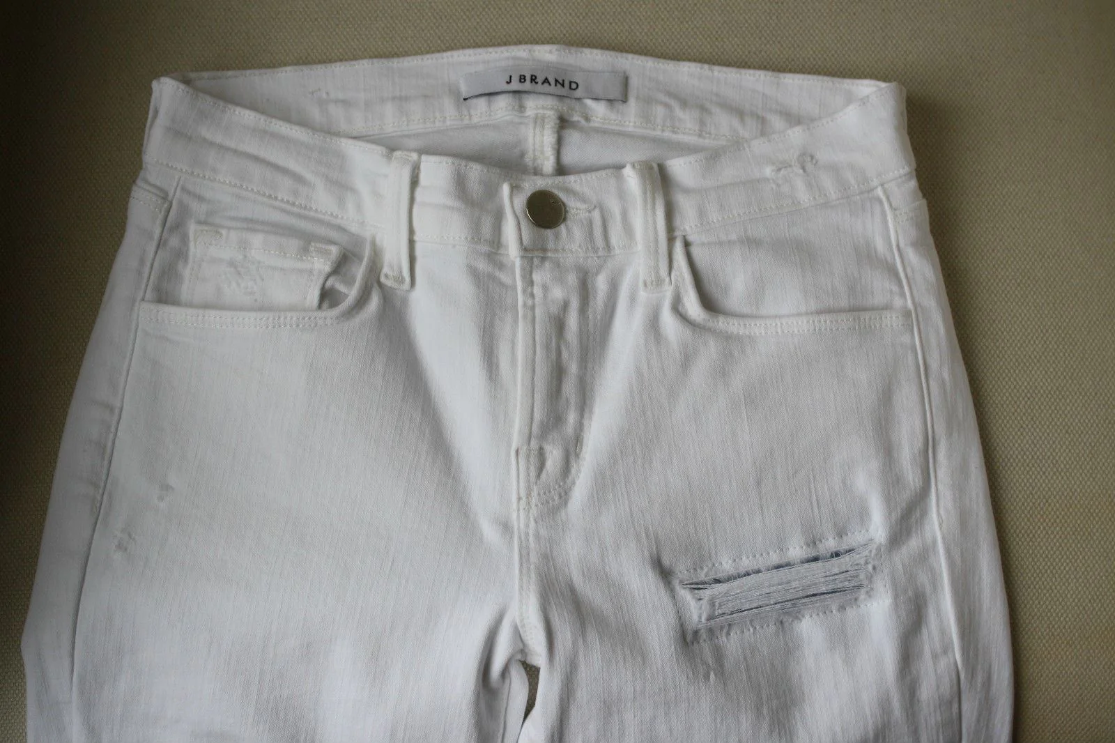 J BRAND MID RISE CAPRI CHAOS JEANS W25 UK 6/8 - Image 7