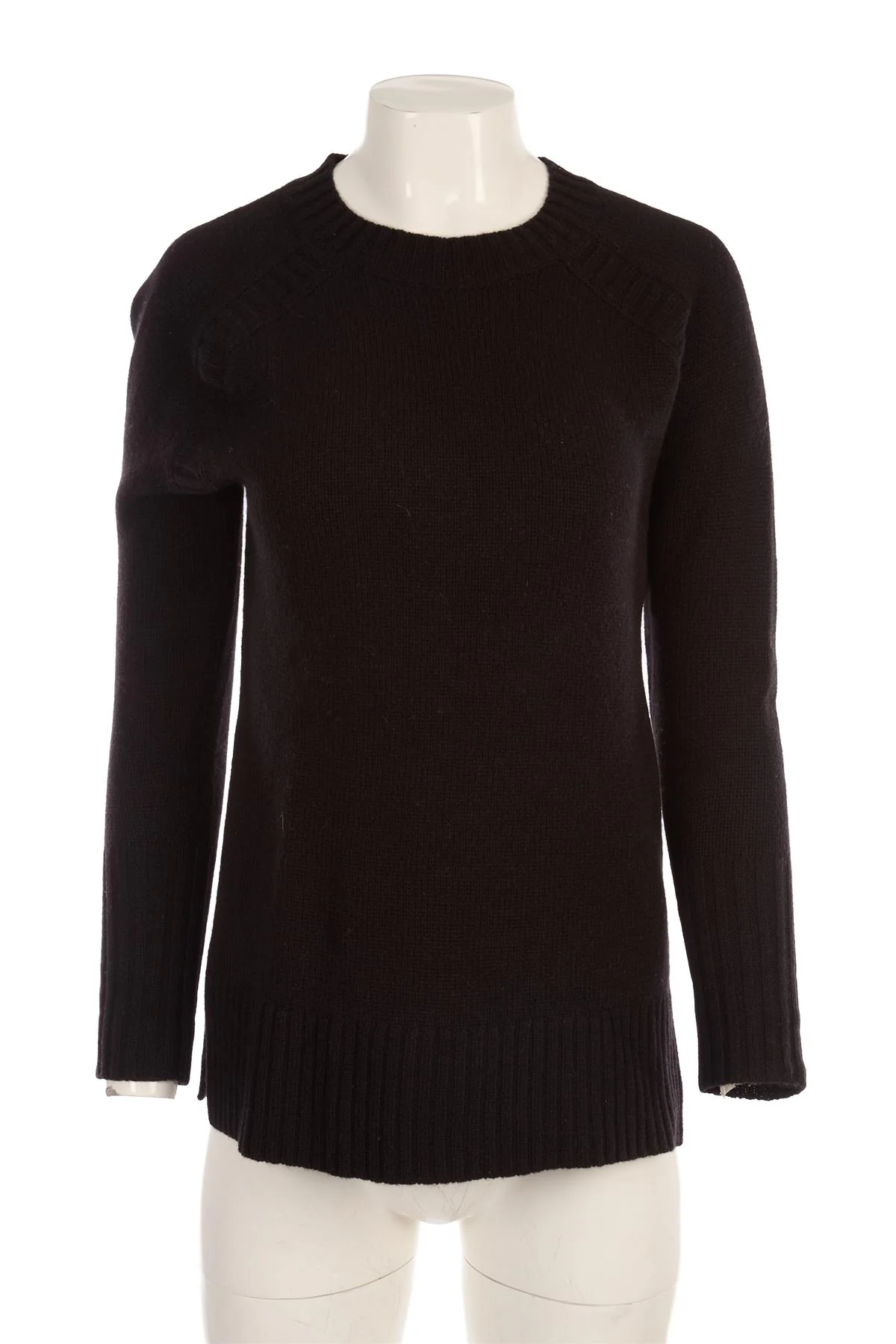 J.CREW BLACK CASHMERE SWEATER XSMALL - Image 2