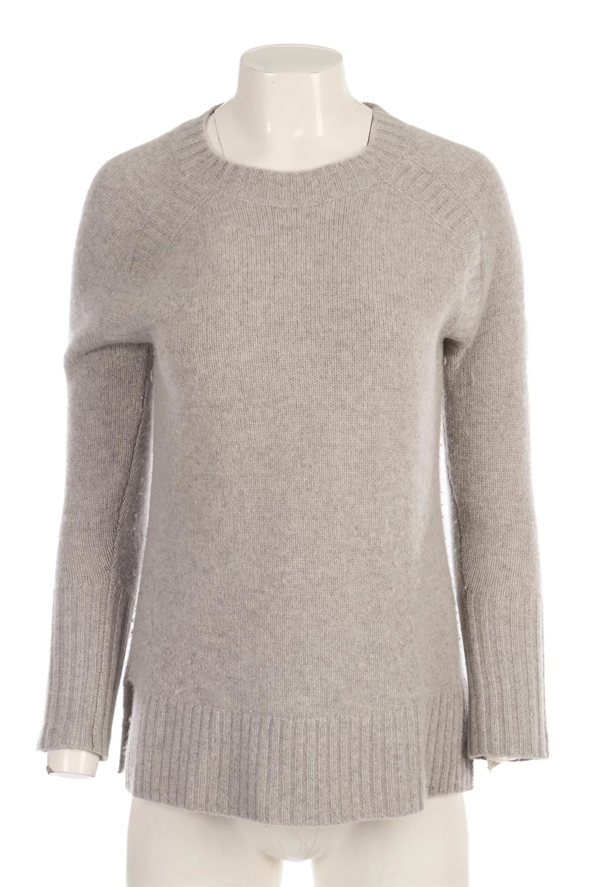 J.CREW GREY CASHMERE SWEATER XSMALL - Image 2