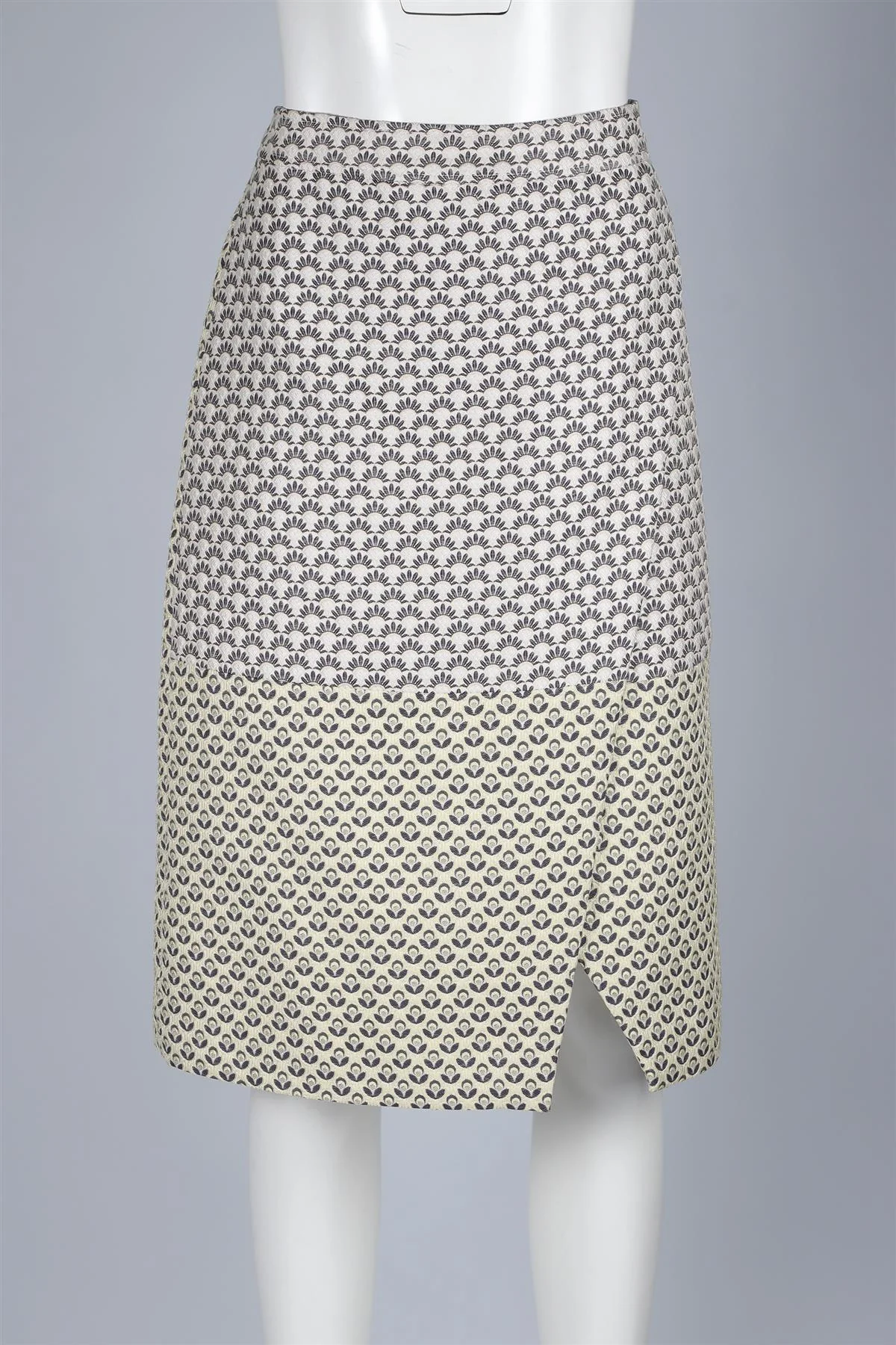 J CREW MULTI WOOL MIDI SKIRT US 10 UK 14 - Image 2
