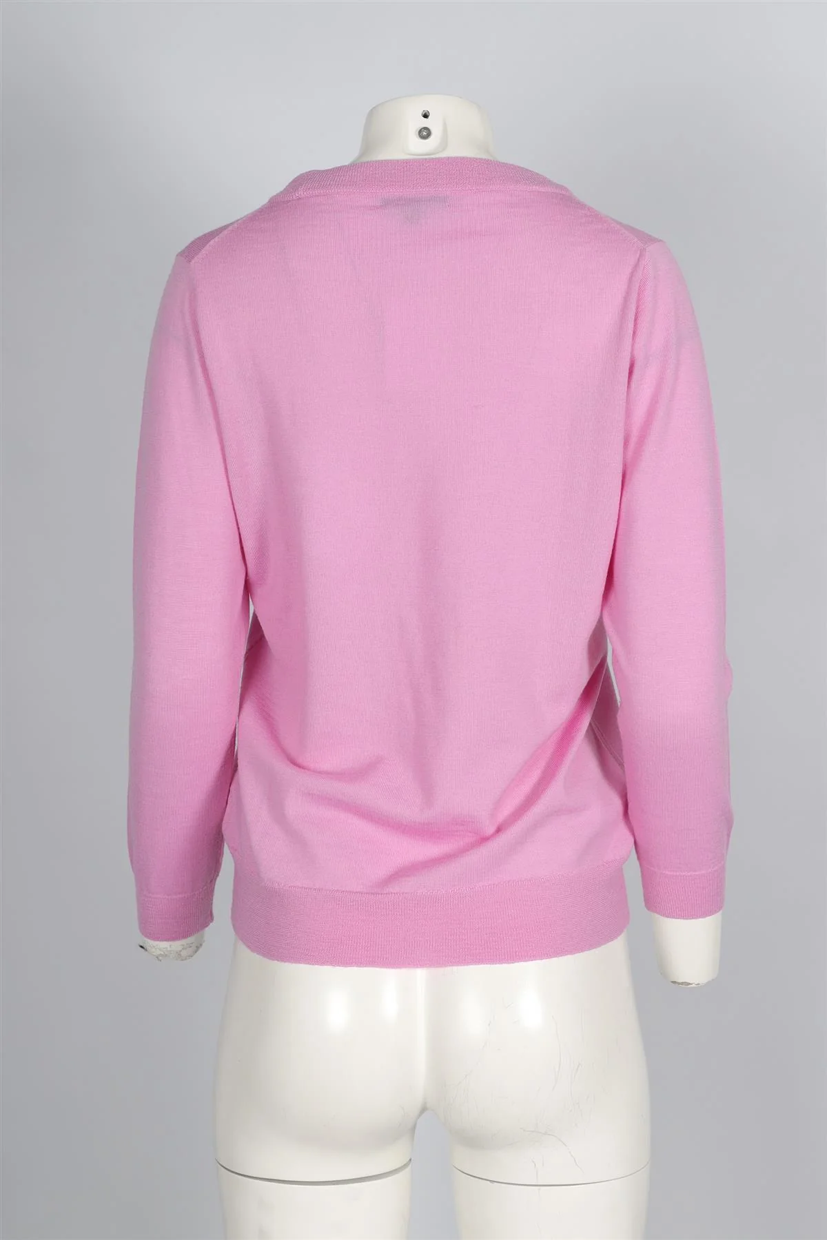 J. CREW PINK WOOL SWEATER MEDIUM - Image 4
