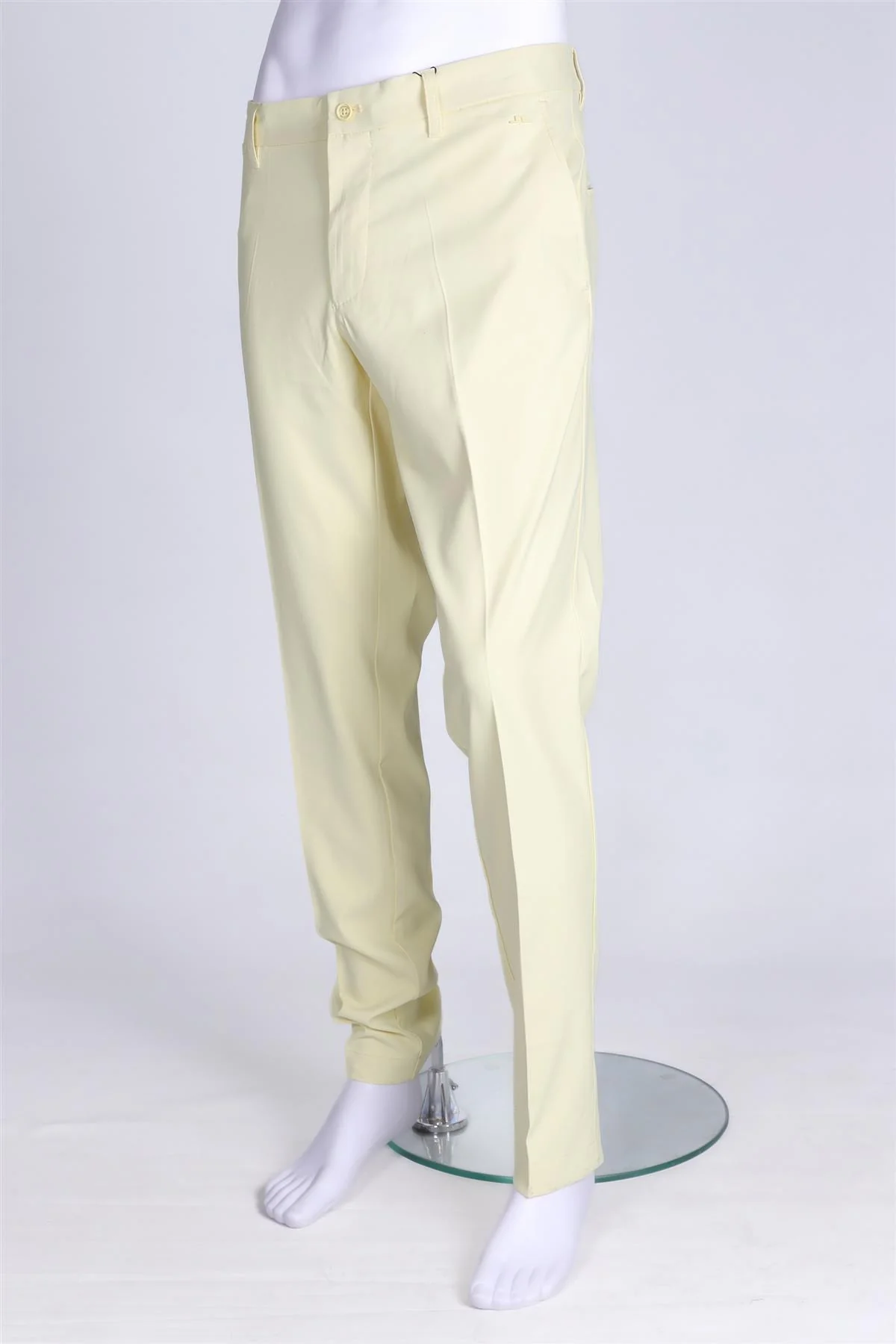 J LINDBERG YELLOW MEN'S JERSEY STRAIGHT LEG PANTS - Image 3