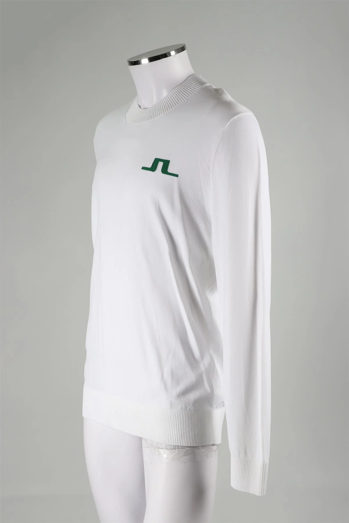 J LINDEBERG WHITE MEN'S KNIT TOP XLARGE - Image 3