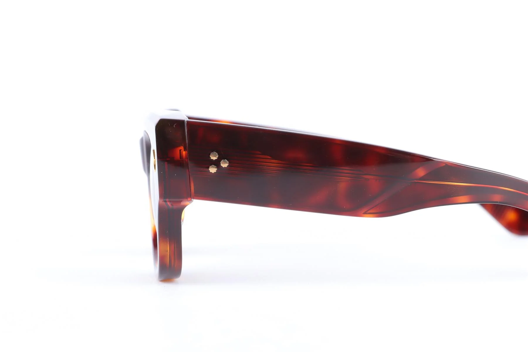 JACQUE MARIE MAGE BROWN SQUARE FRAME ACETATE SUNGLASSES - Image 5