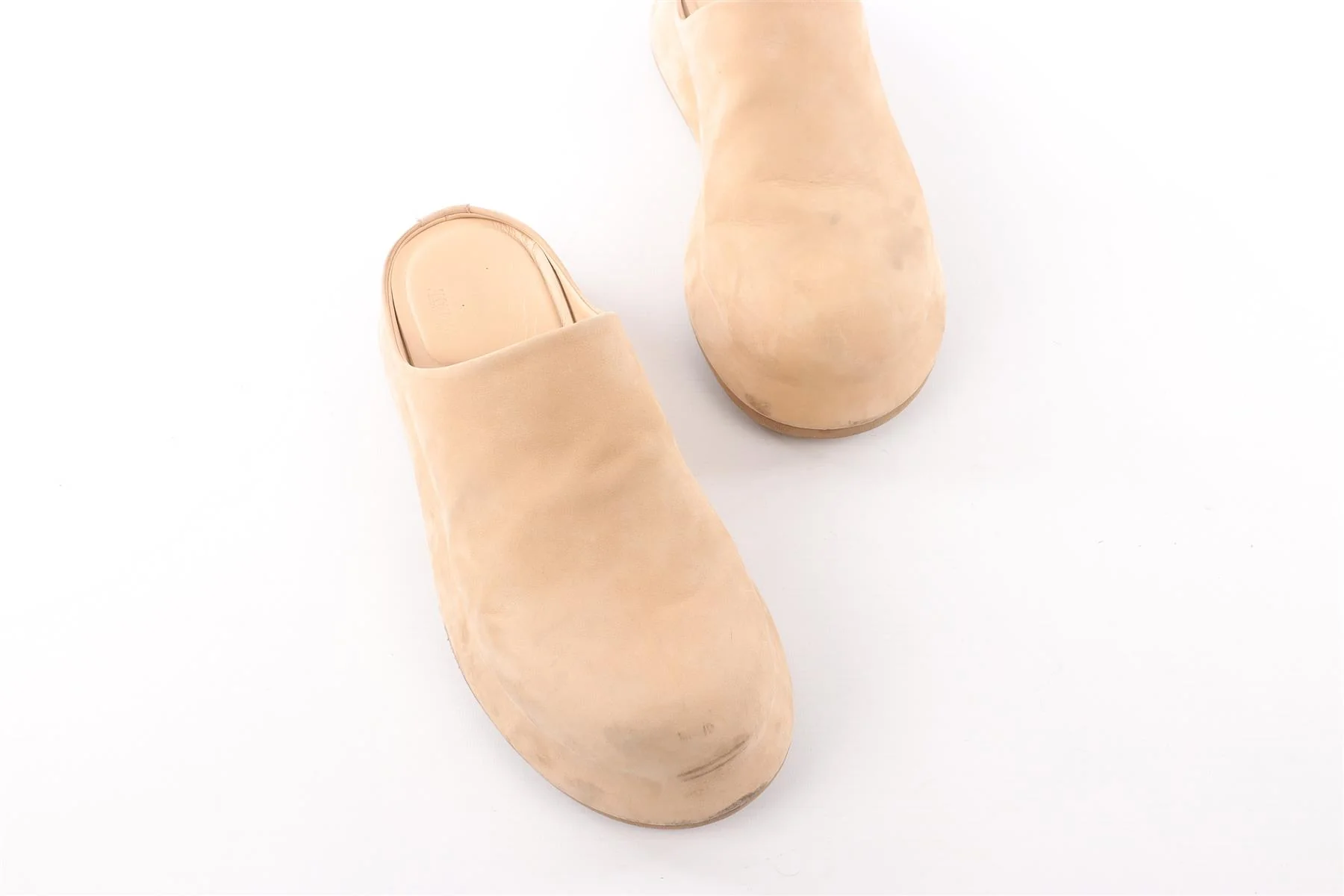 JACQUEMUS BEIGE SUEDE MULES EU 40 UK 7 US 10 - Image 4