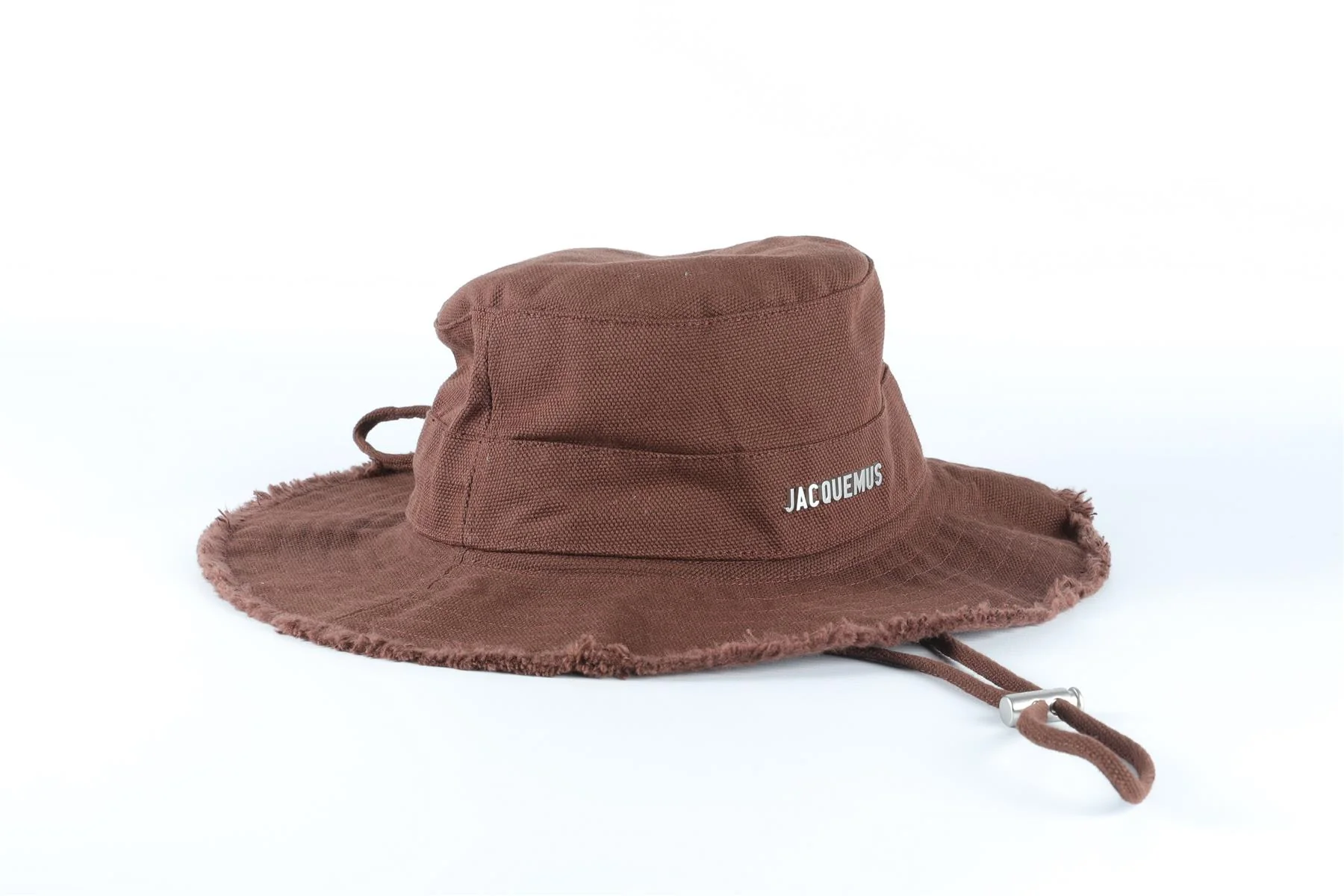 JACQUEMUS BROWN COTTON BUCKET HAT - Image 2