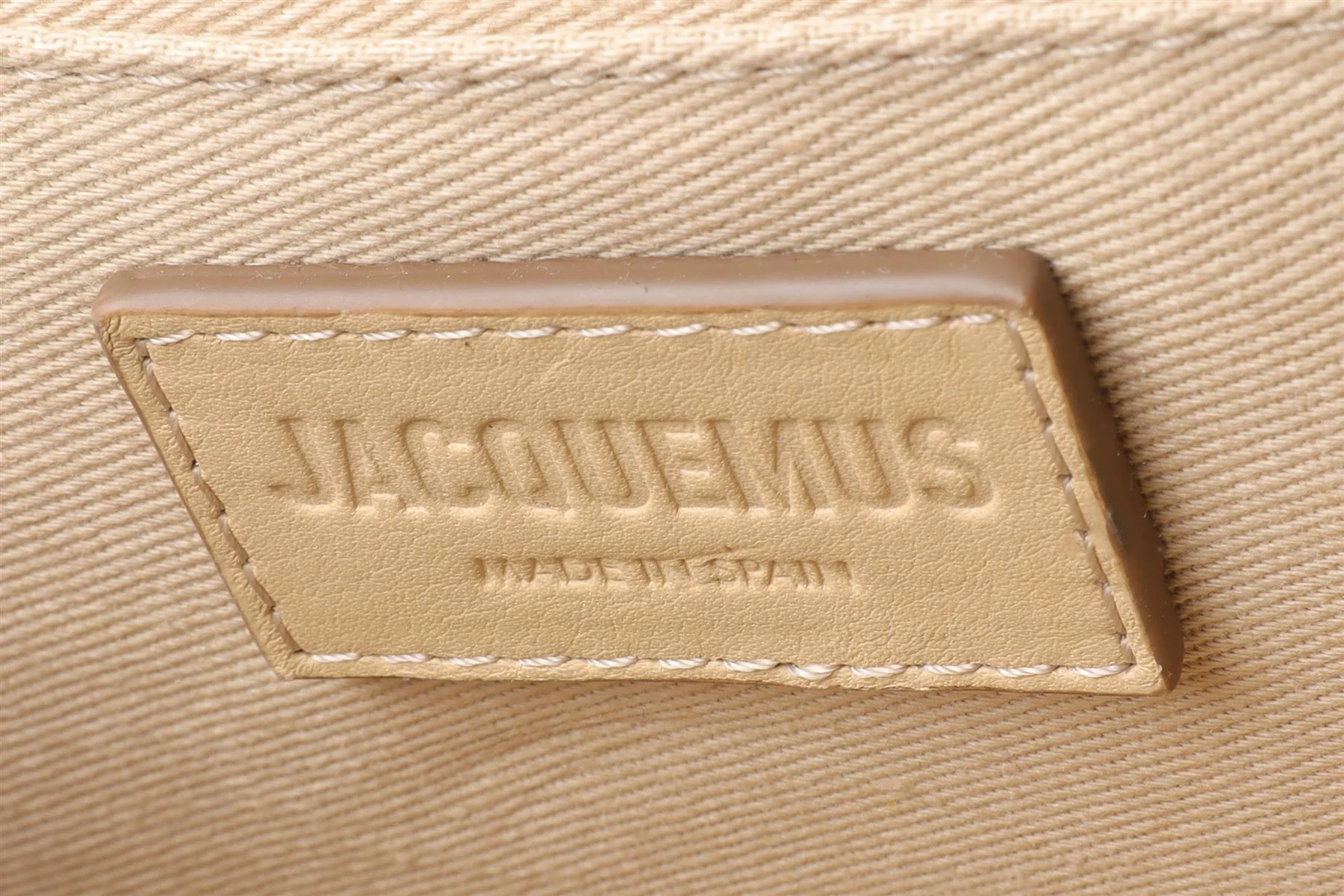 JACQUEMUS WHITE LE SAC RIVIERA LEATHER SHOULDER BAG - Image 10