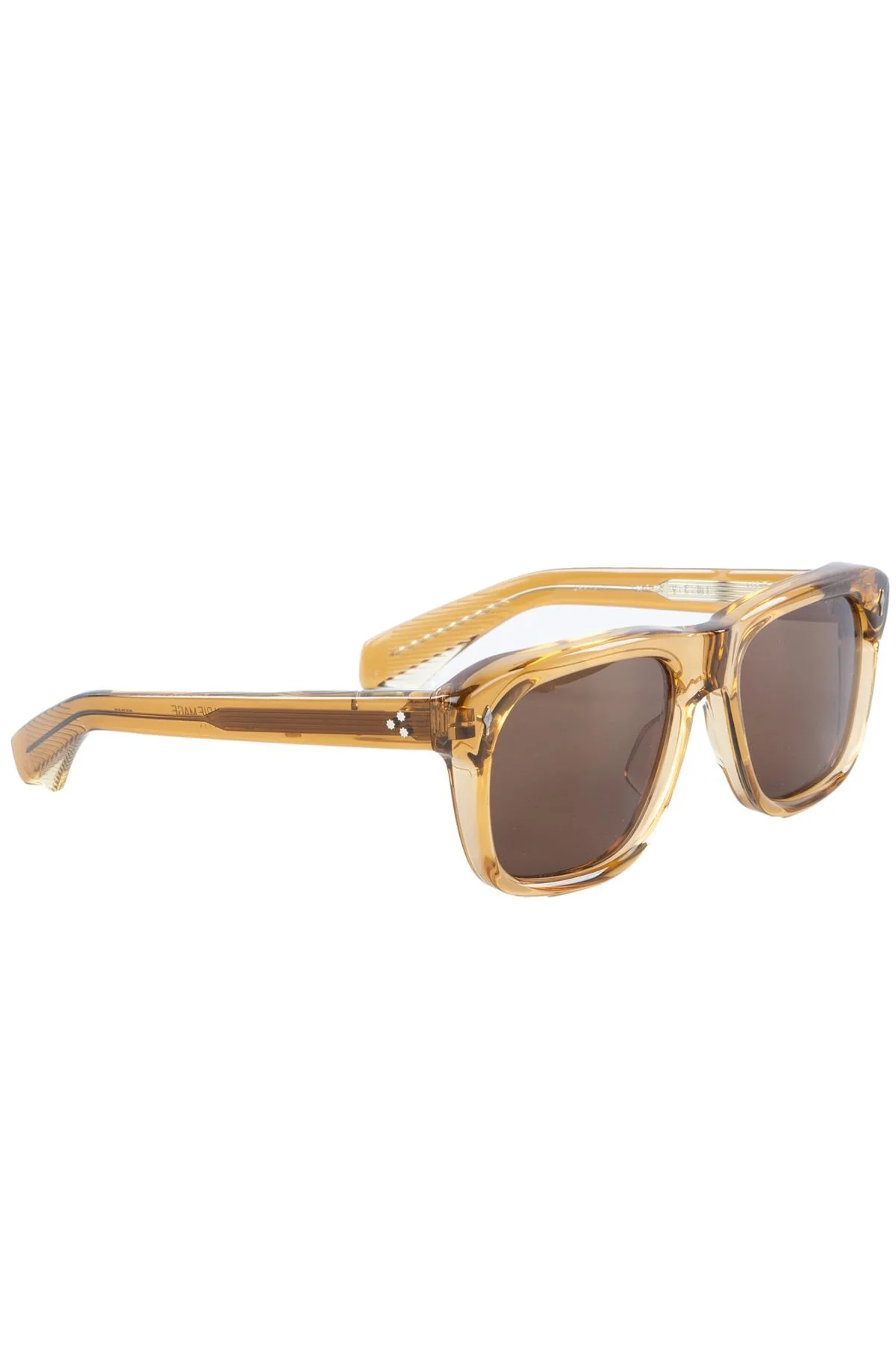 JACQUES MARIE MAGE BROWN YVES SUN ACETATE SUNGLASSES