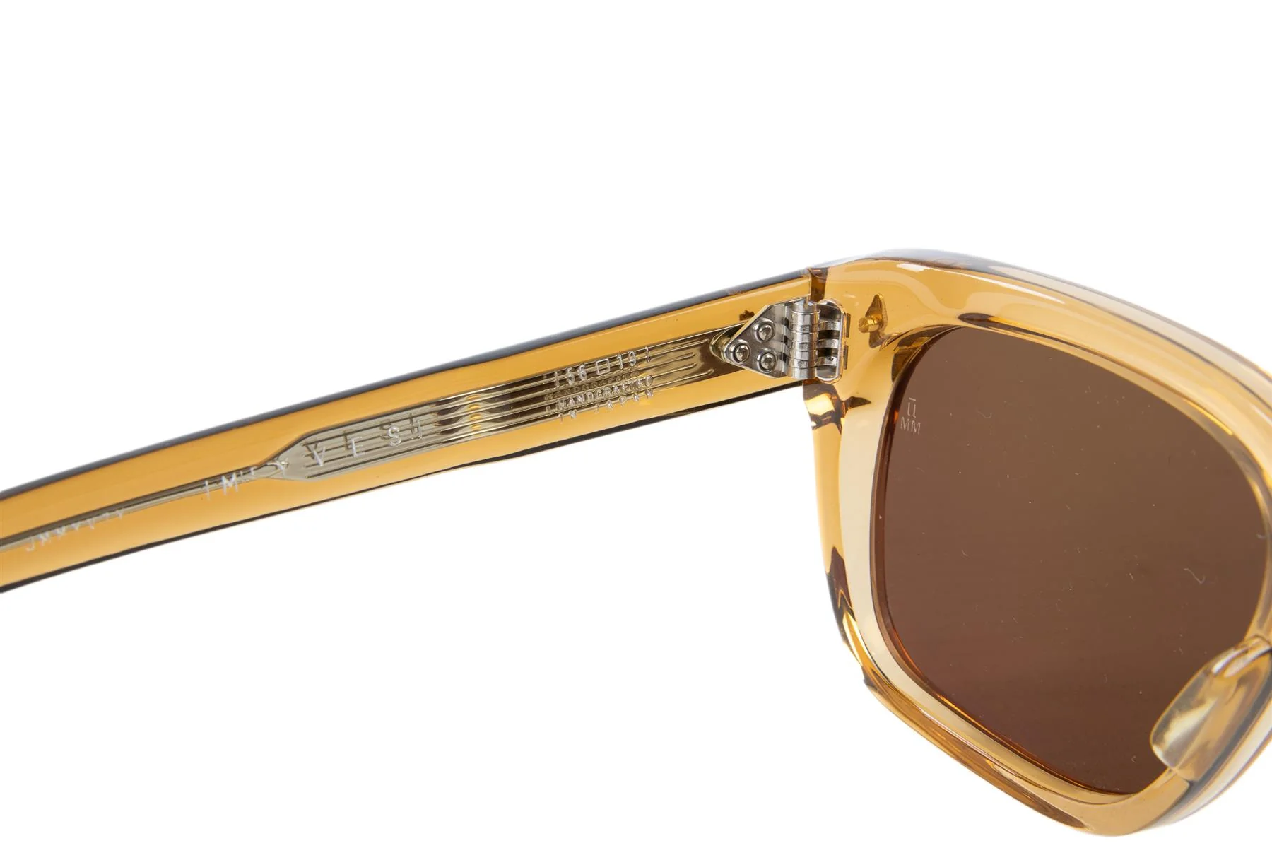 JACQUES MARIE MAGE BROWN YVES SUN ACETATE SUNGLASSES - Image 7
