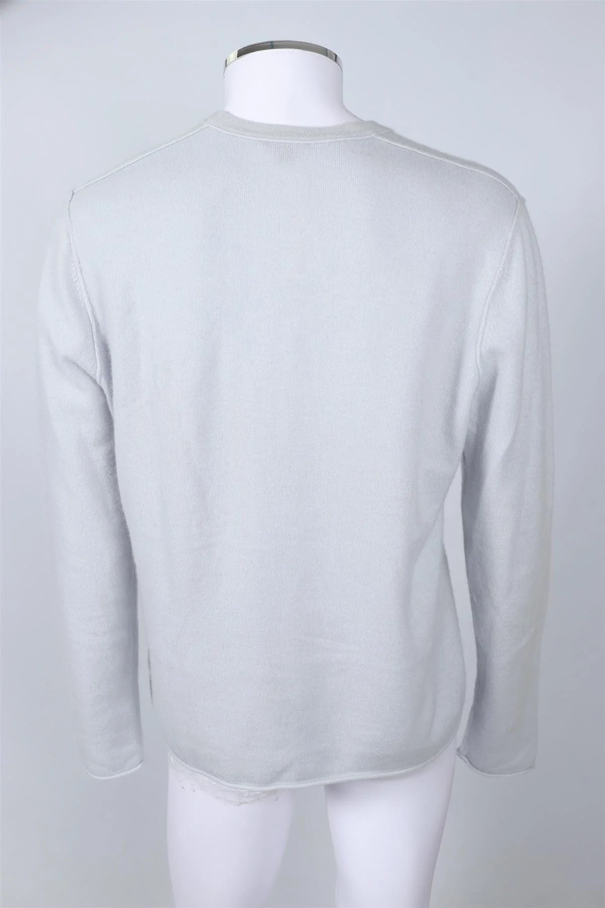 JAMES PERSE BLUE MEN'S CASHMERE SWEATER UK 40 - Image 4