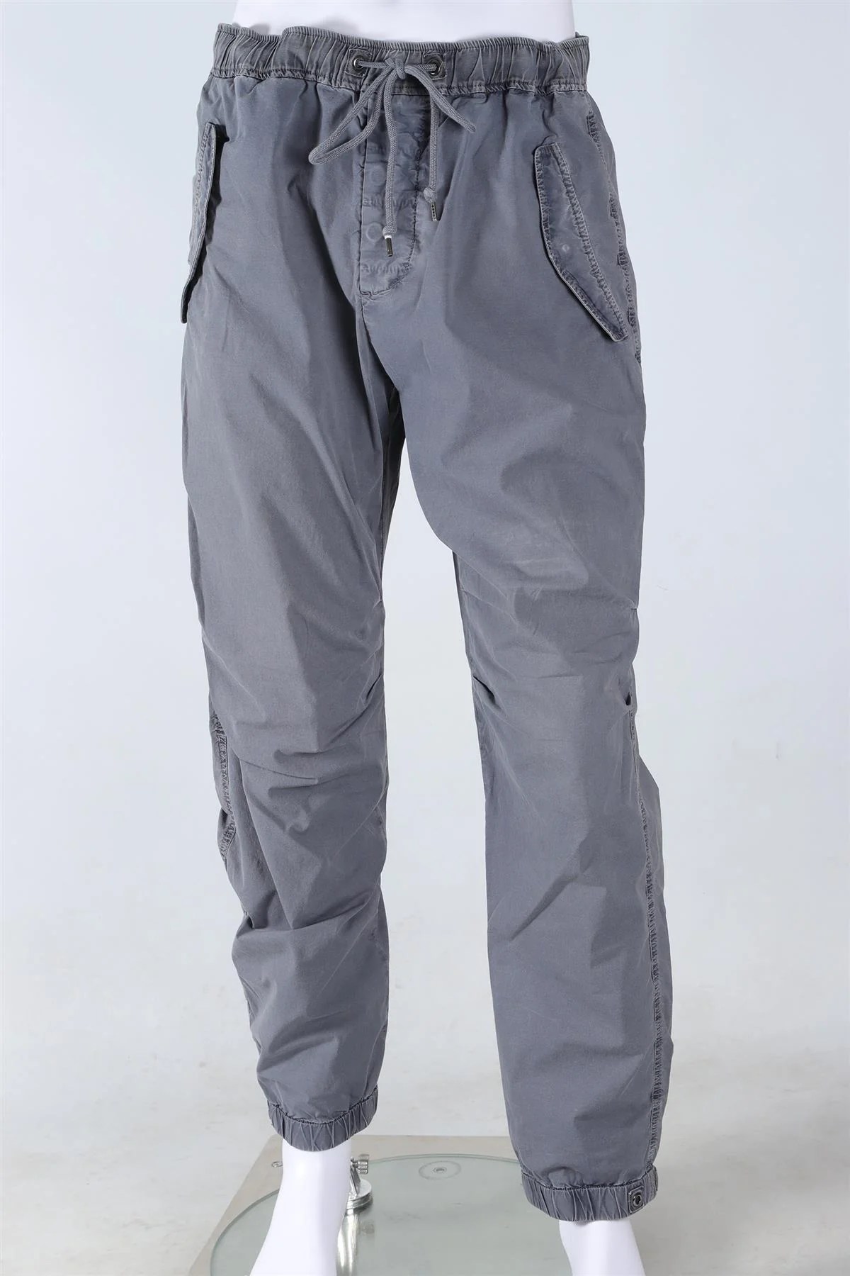JAMES PERSE BLUE MEN'S COTTON CARGO PANTS UK/US 32 - Image 2