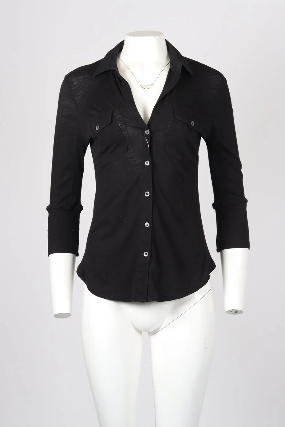 JAMES PERSE COTTON SHIRT UK 10 - Image 2