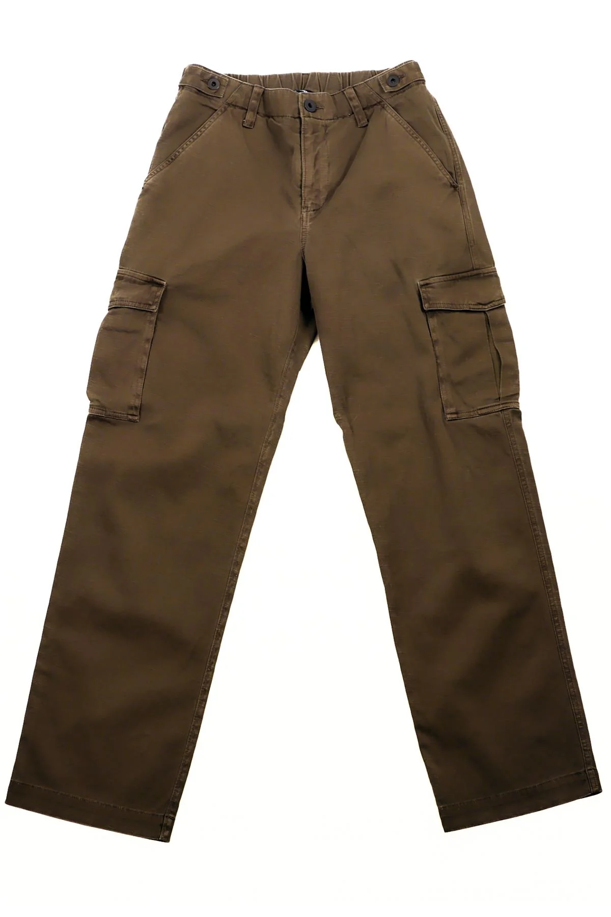 JAMES PERSE GREEN COTTON STRAIGHT LEG PANTS UK 8