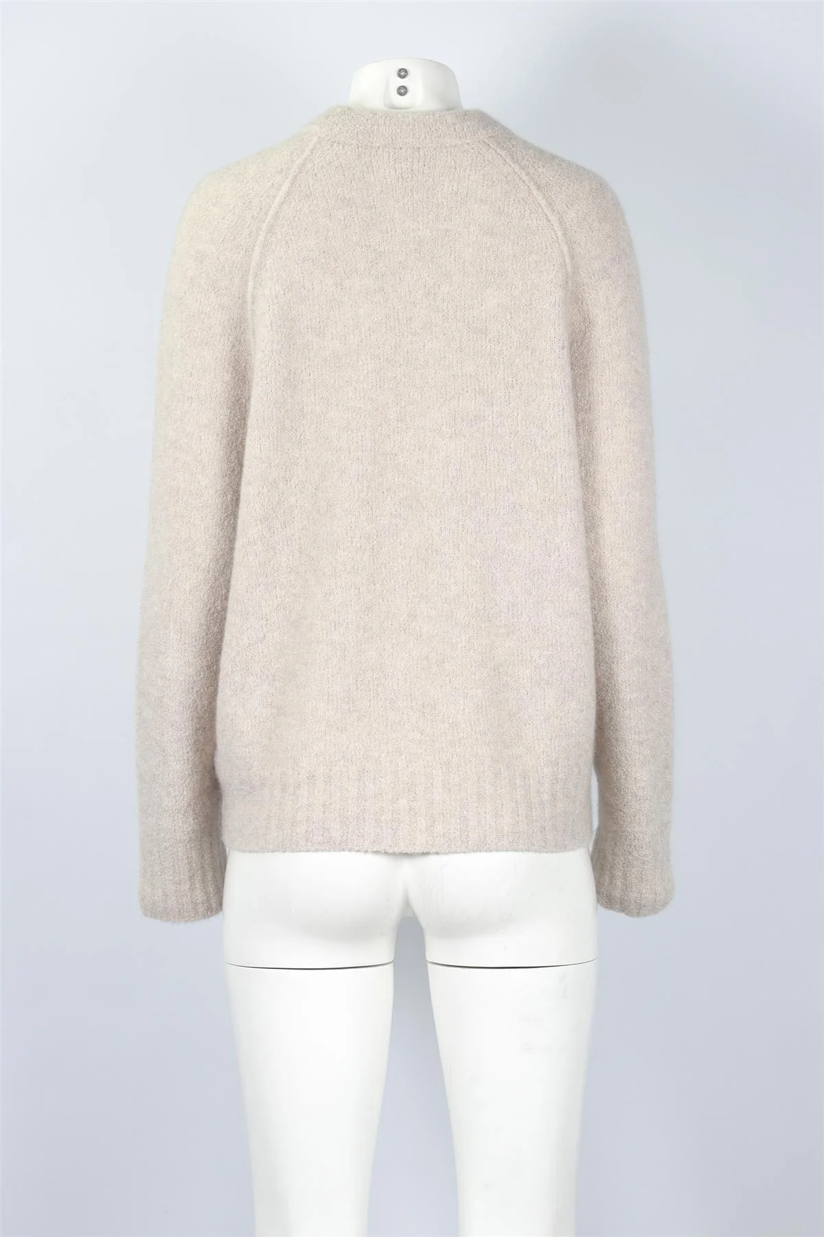 JAMES PERSE GREY CASHMERE SWEATER UK 12 - Image 4